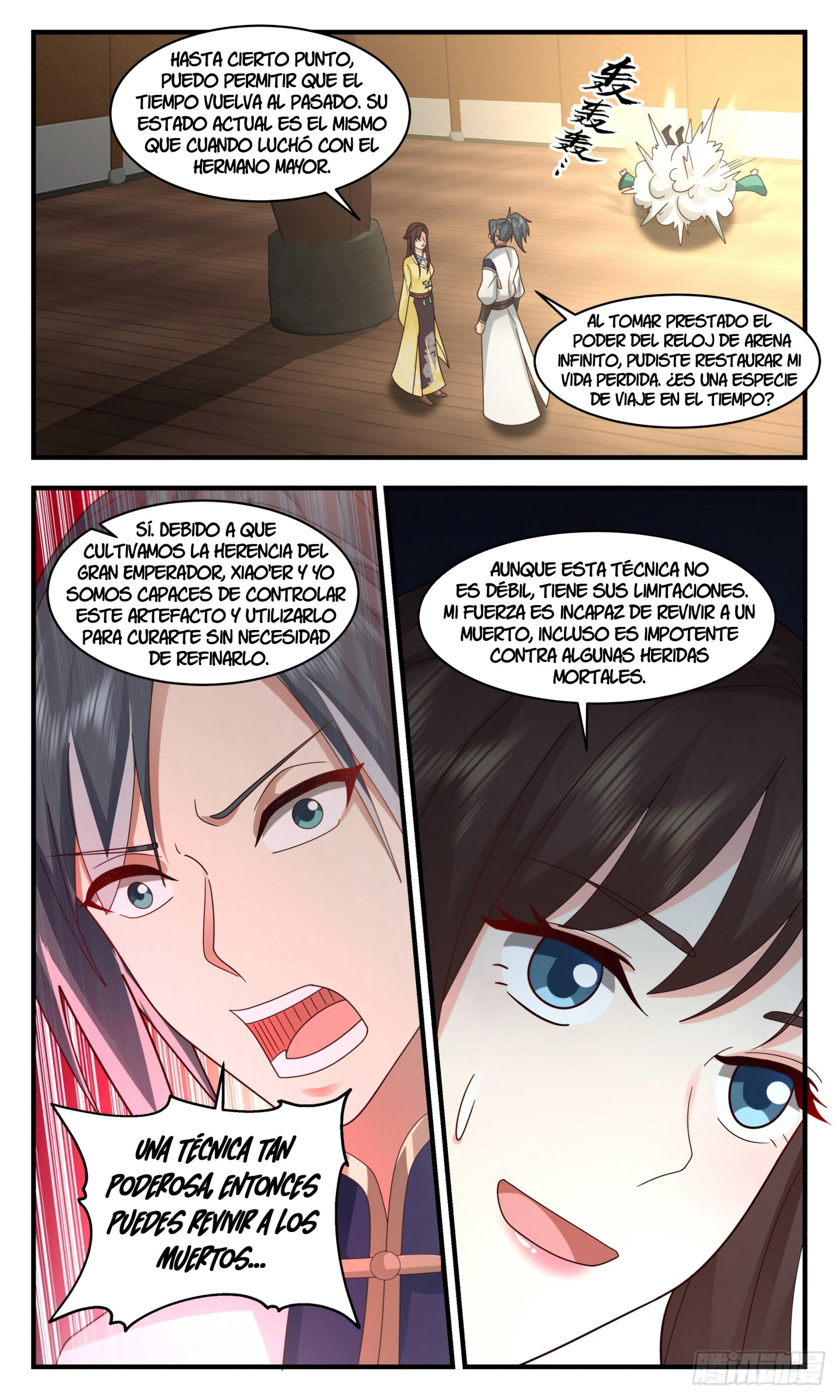 Martial Peak Capítulo 2487 - Página 8 en español