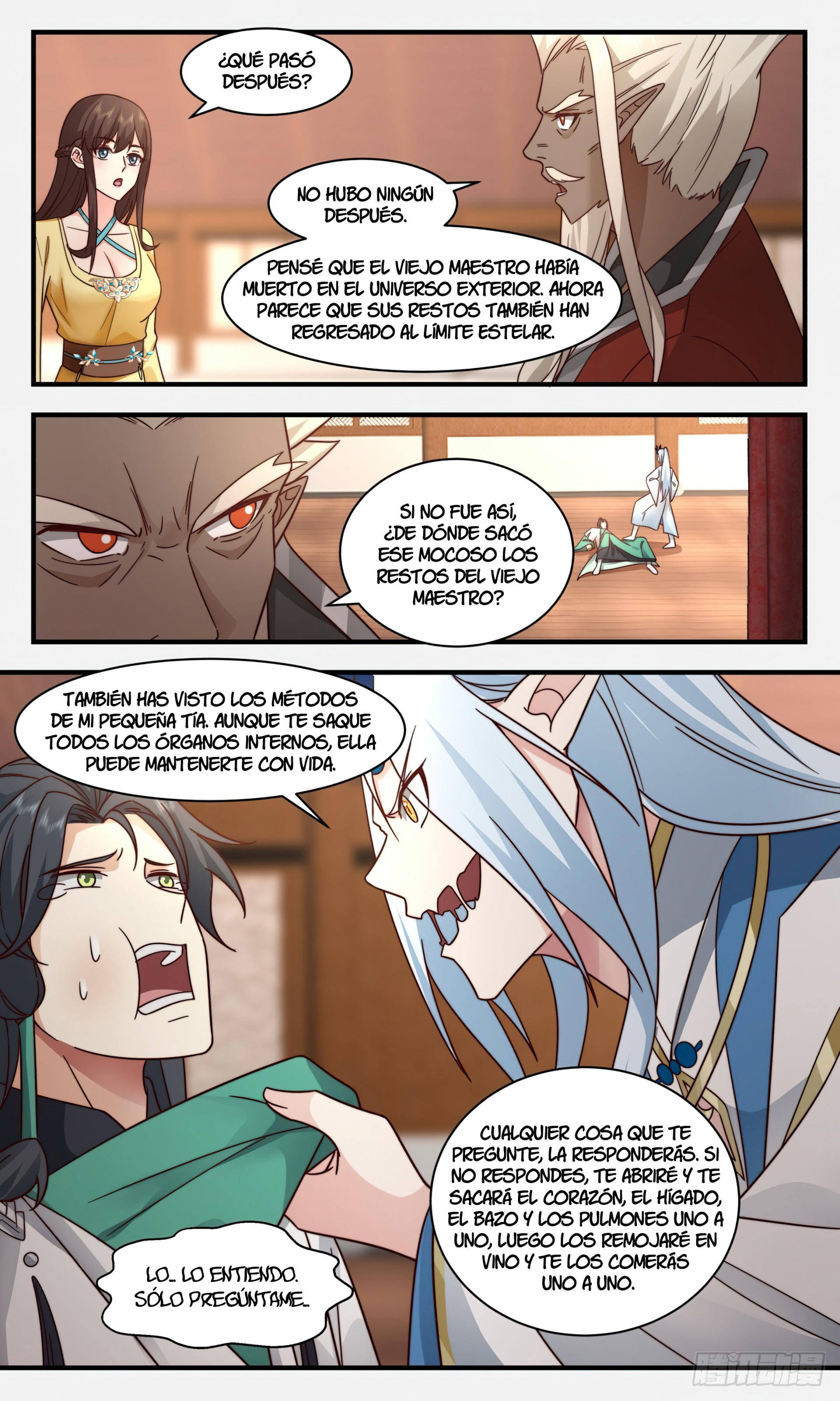 Martial Peak Capítulo 2488 - Página 3 en español