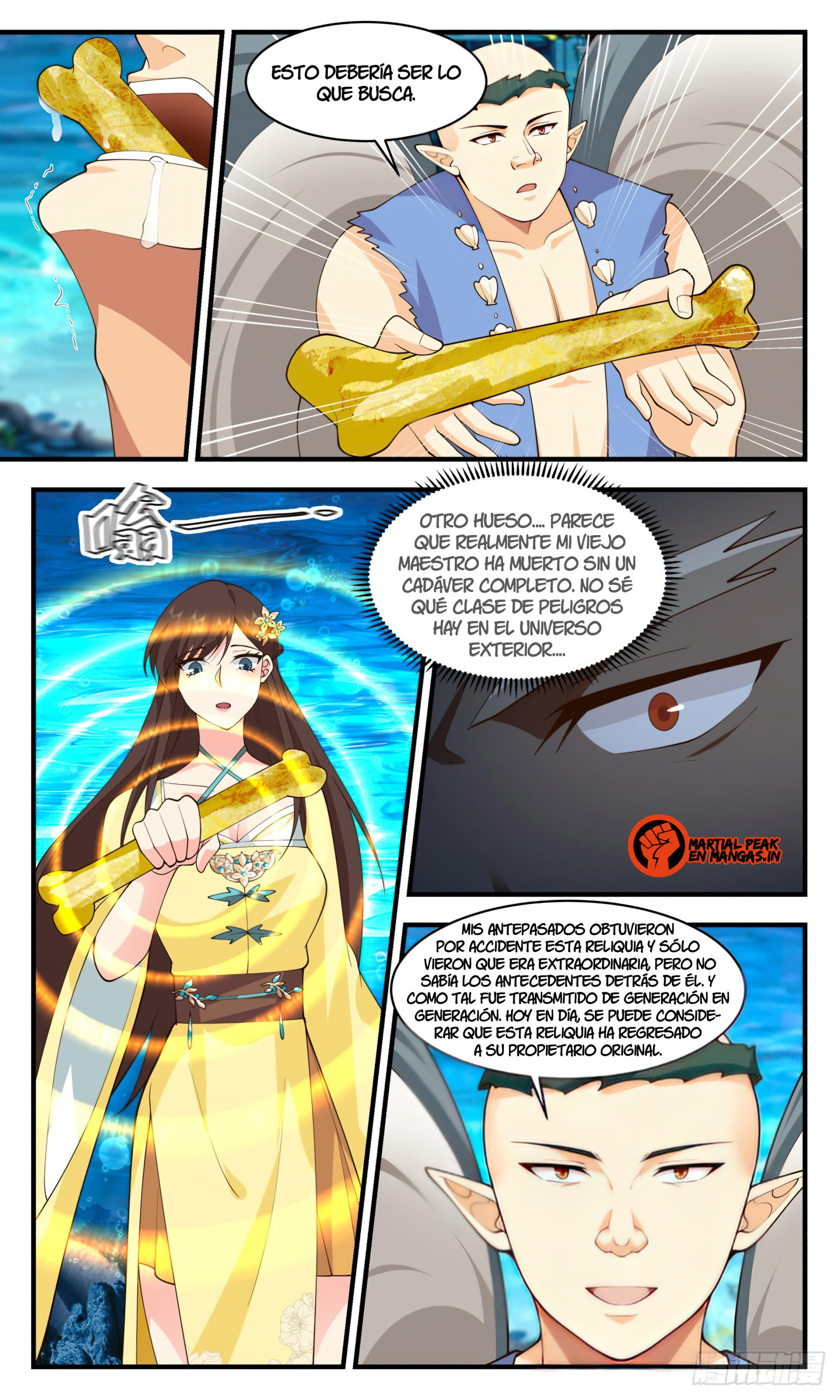 Martial Peak Capítulo 2490 - Página 11 en español