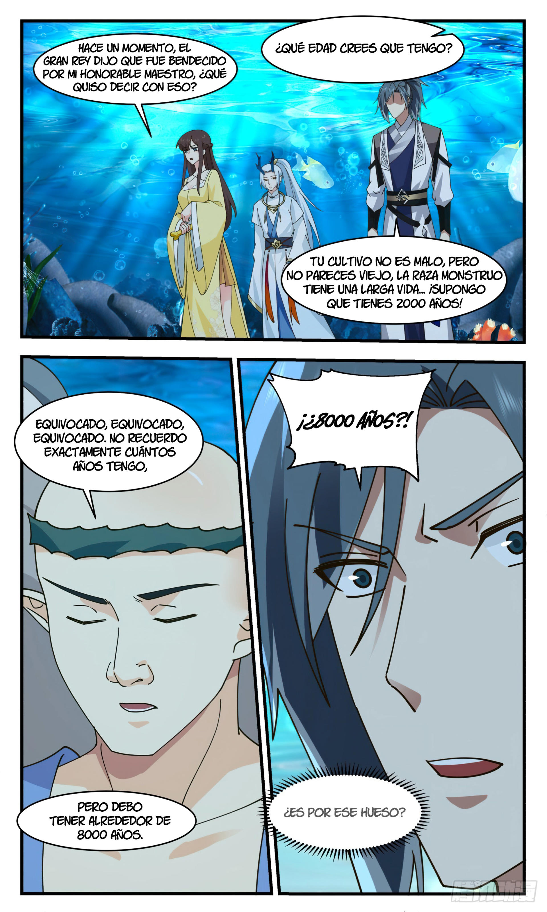 Martial Peak Capítulo 2490 - Página 12 en español