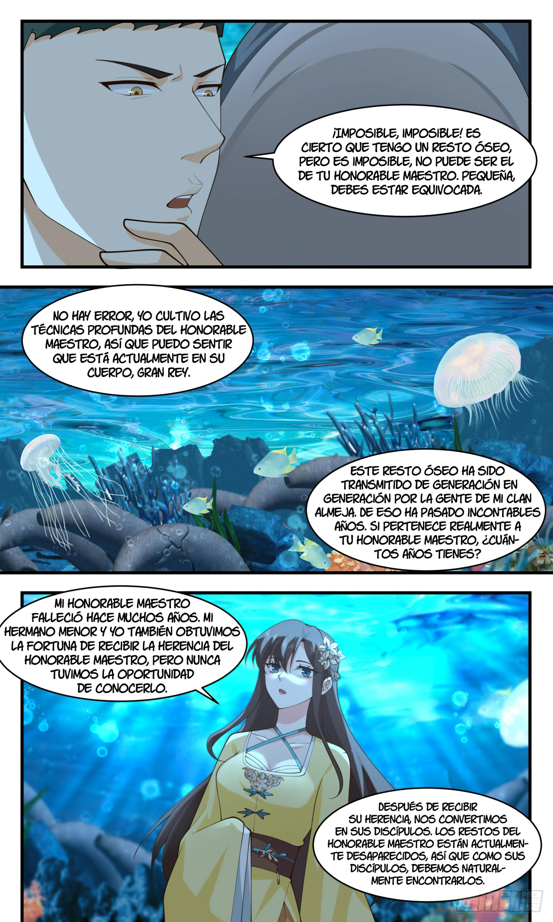 Martial Peak Capítulo 2490 - Página 9 en español