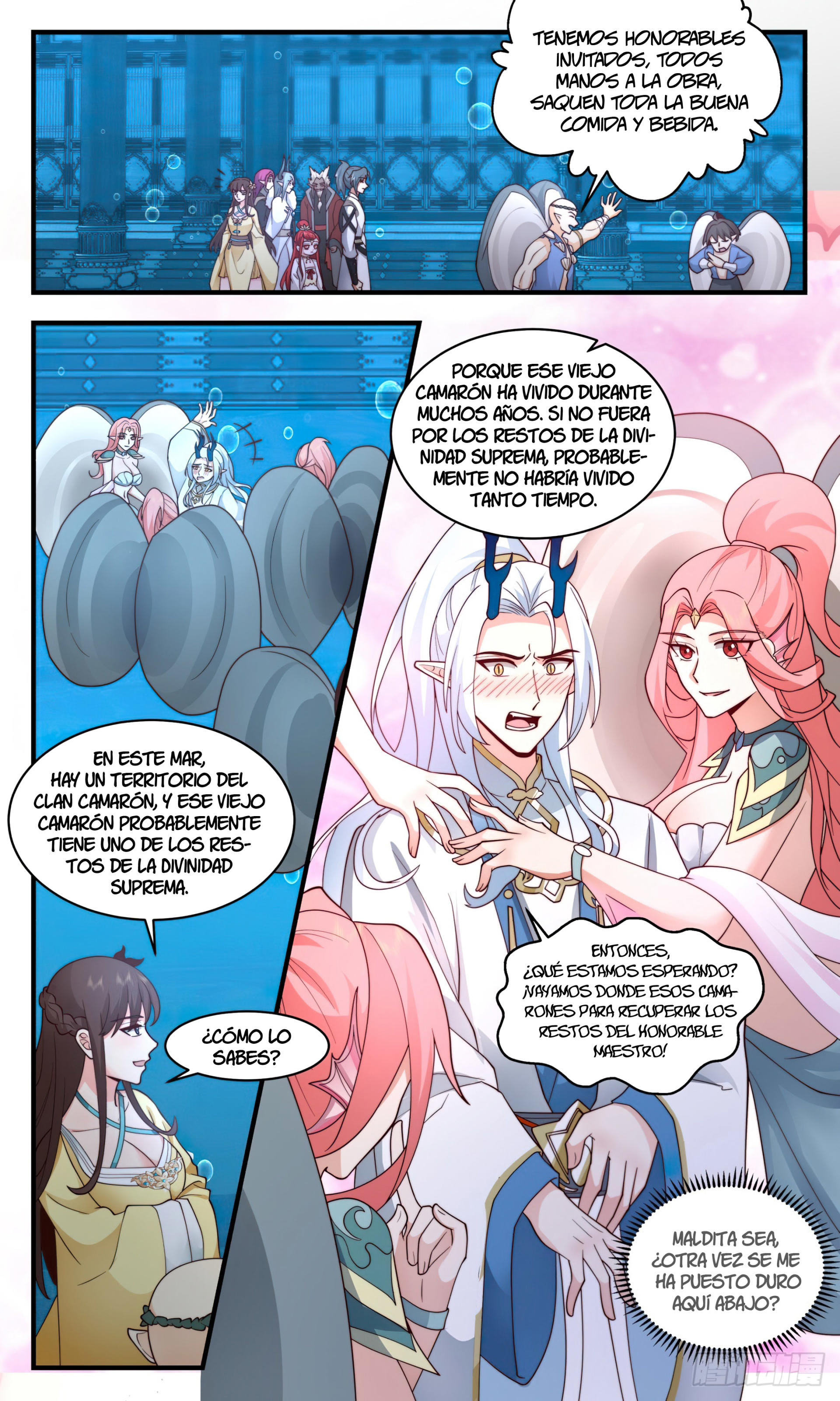 Martial Peak Capítulo 2491 - Página 3 en español