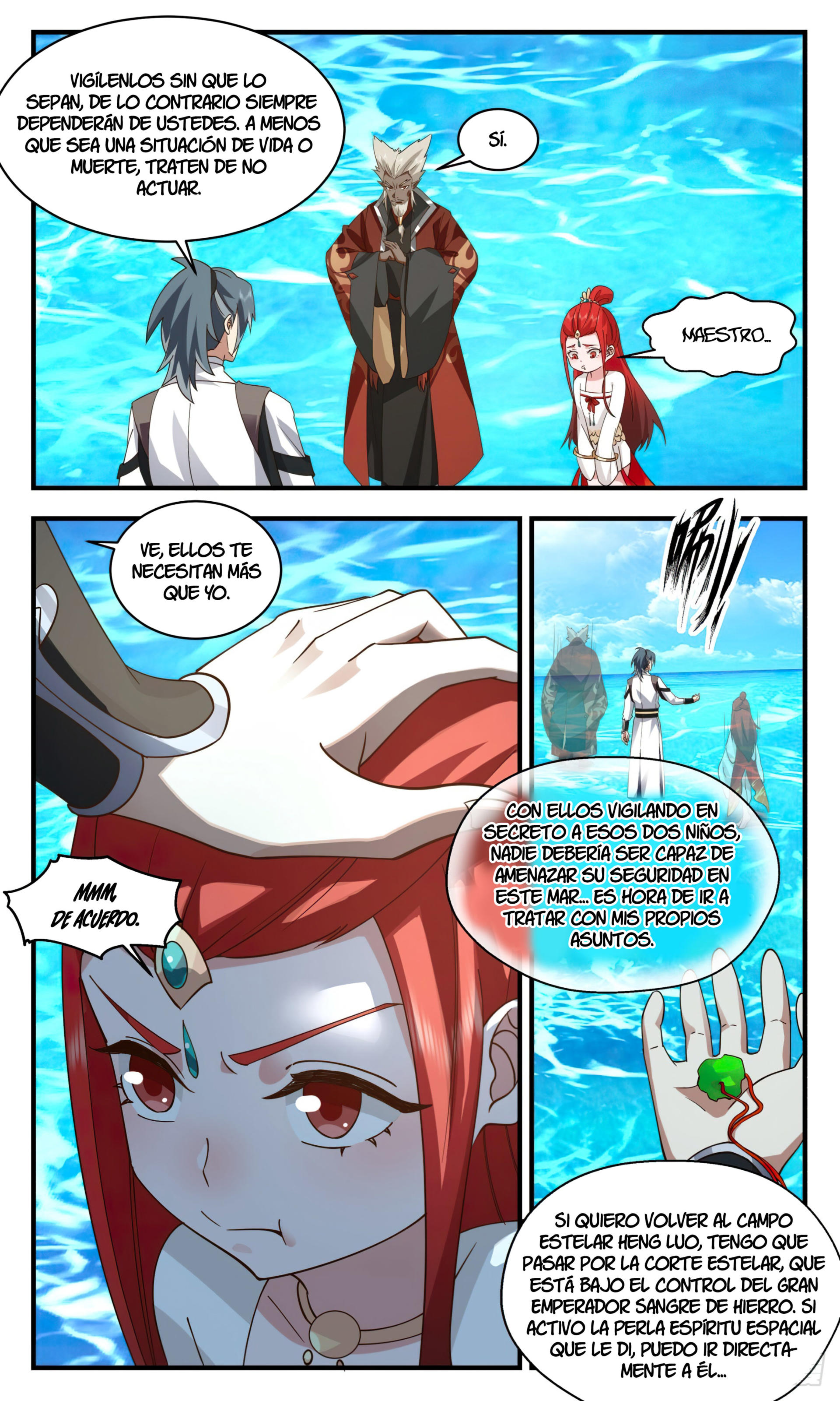 Martial Peak Capítulo 2491 - Página 9 en español