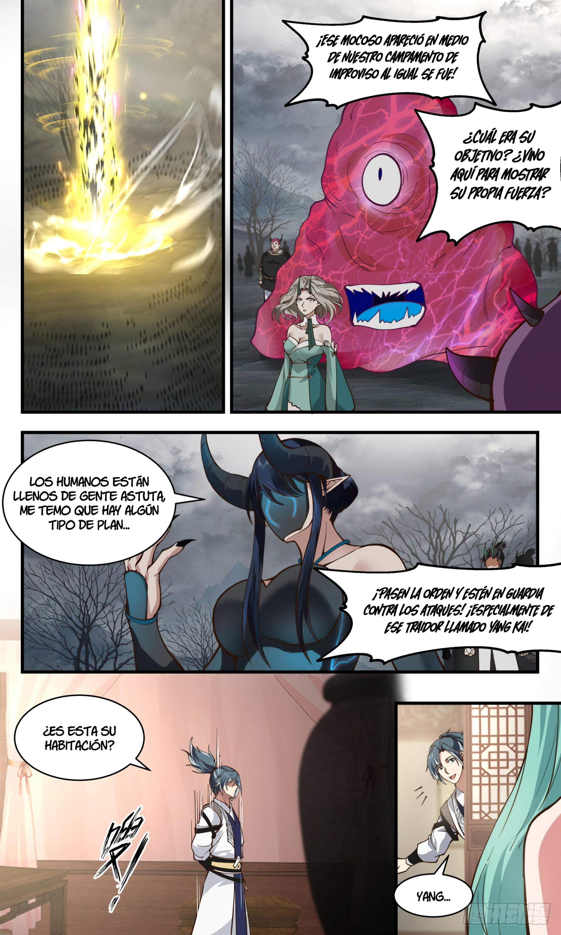 Martial Peak Capítulo 2492 - Página 3 en español
