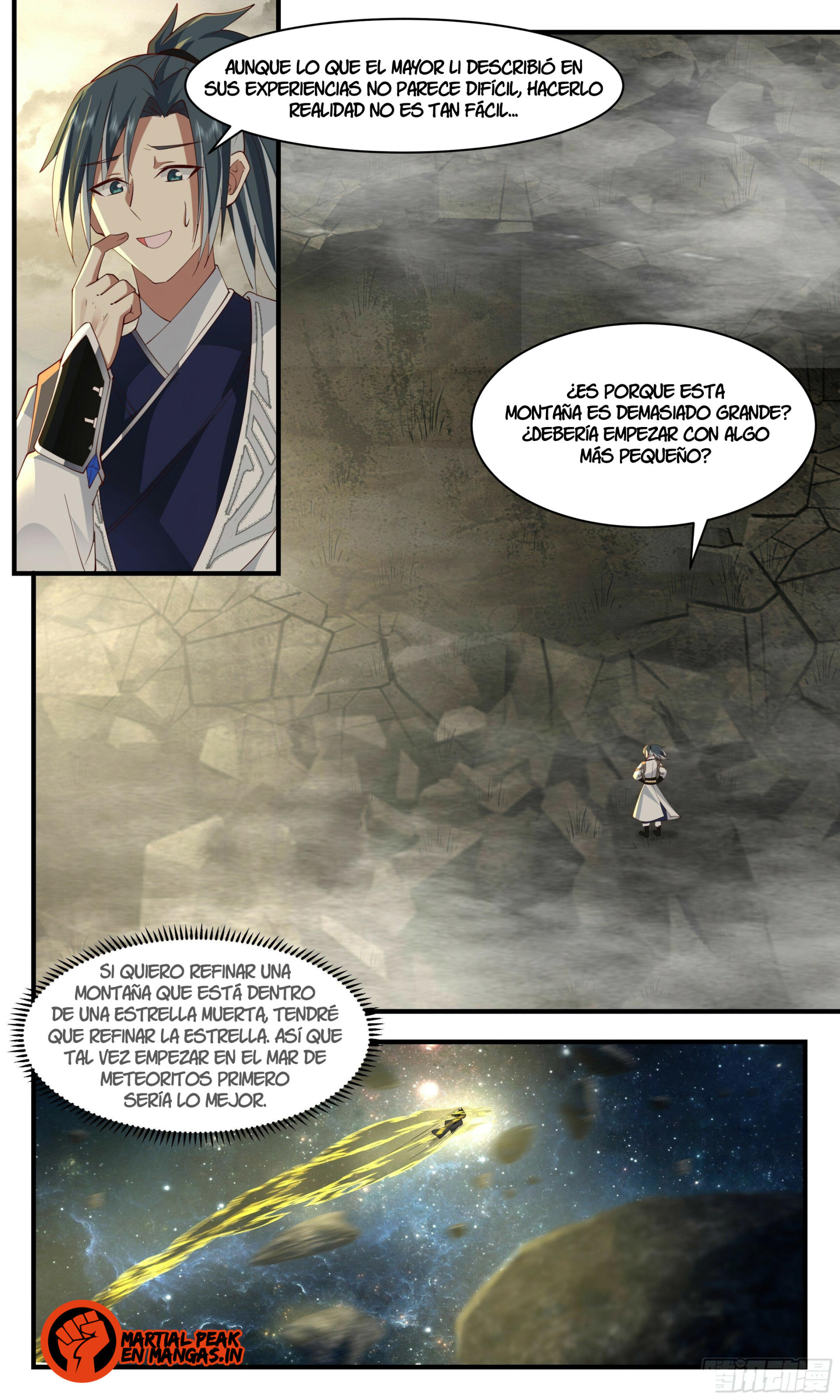 Martial Peak Capítulo 2493 - Página 3 en español