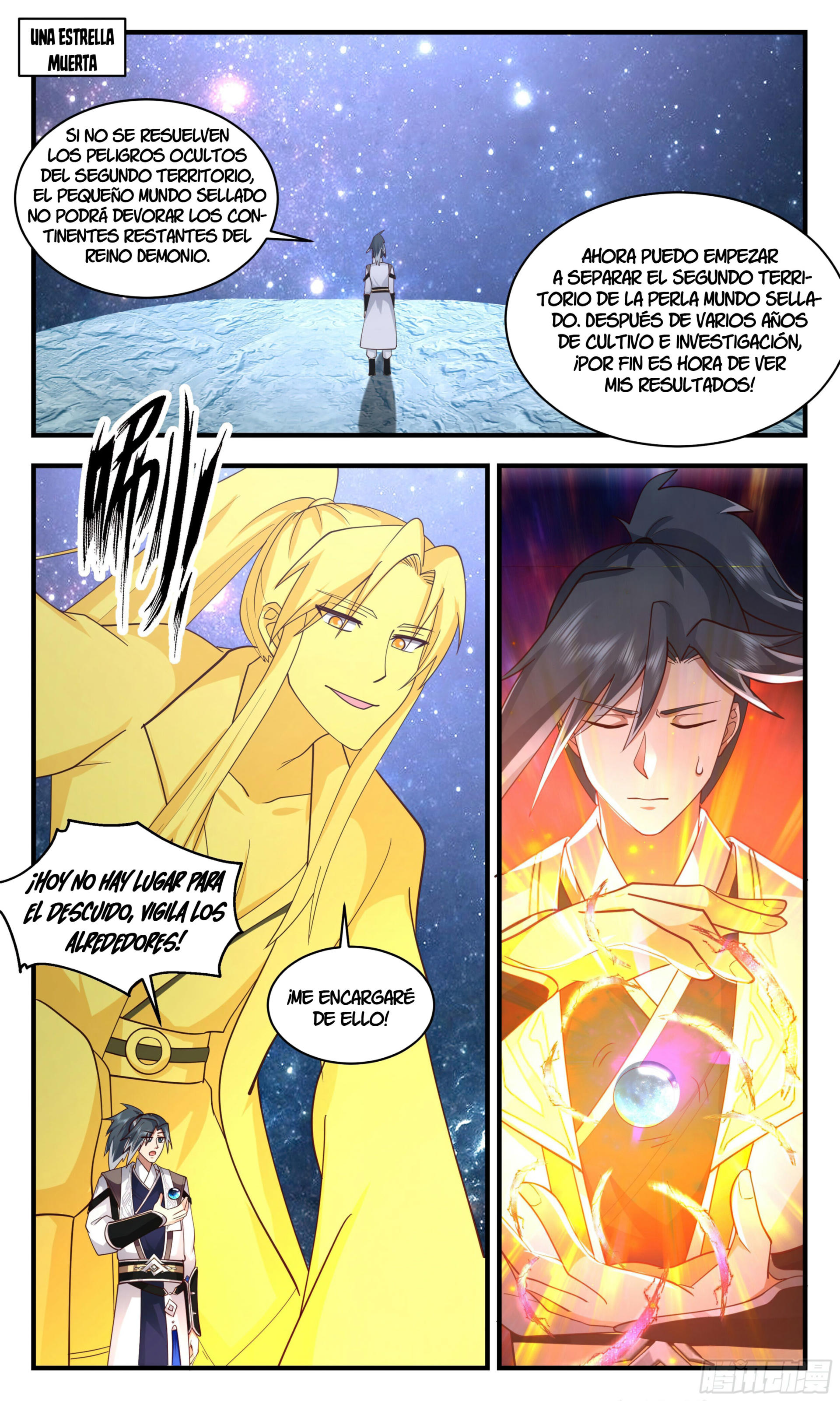 Martial Peak Capítulo 2494 - Página 9 en español