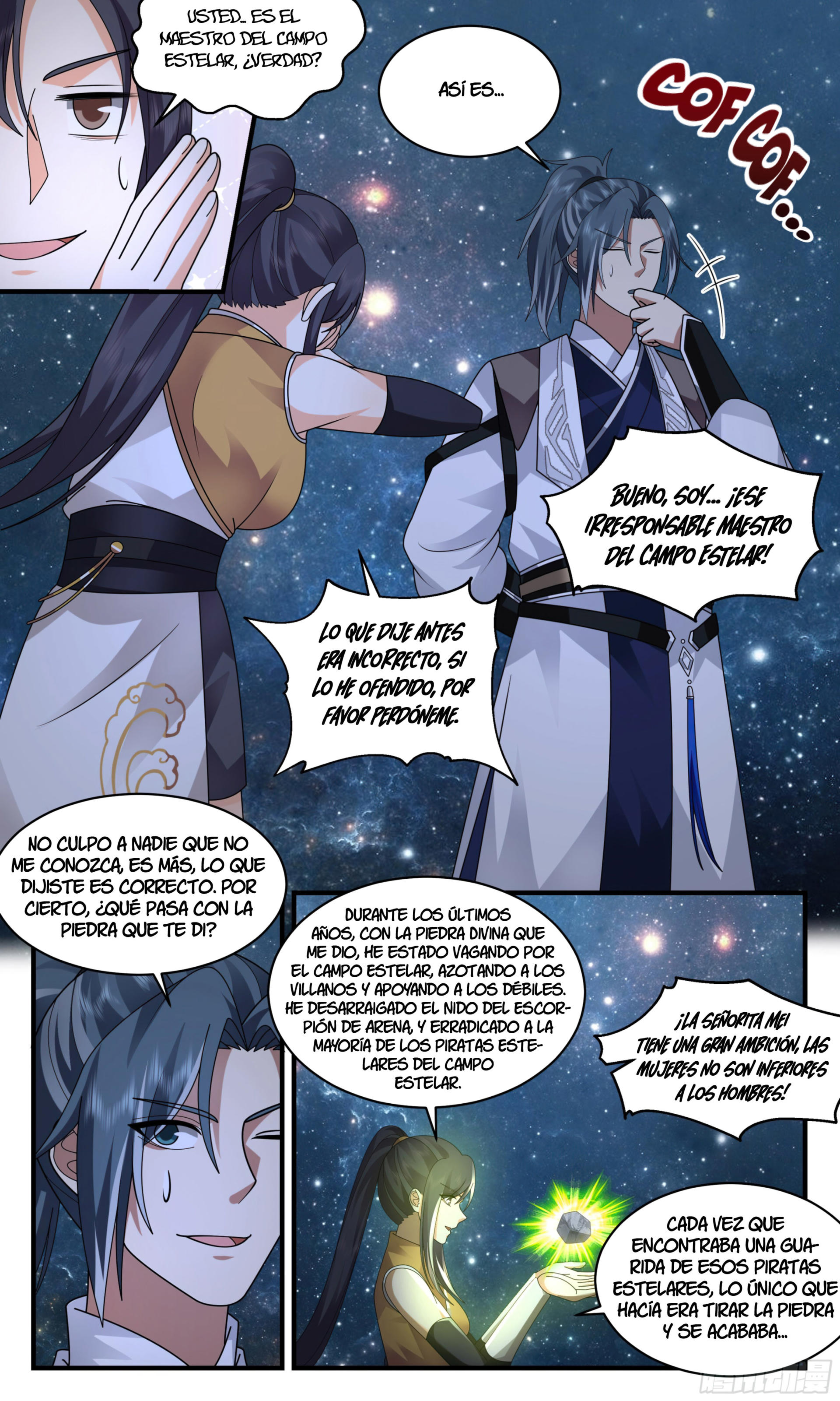 Martial Peak Capítulo 2495 - Página 3 en español