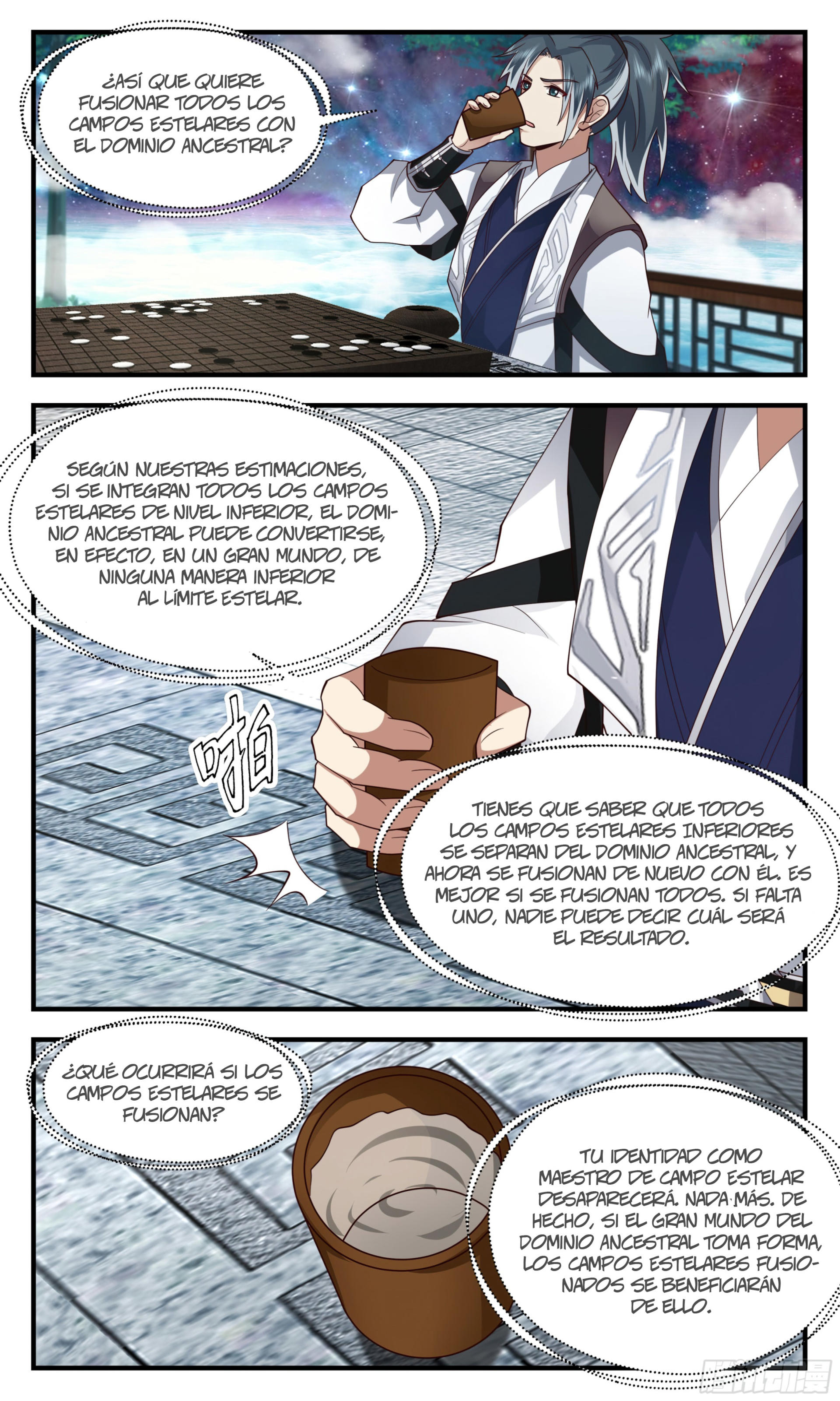 Martial Peak Capítulo 2496 - Página 12 en español