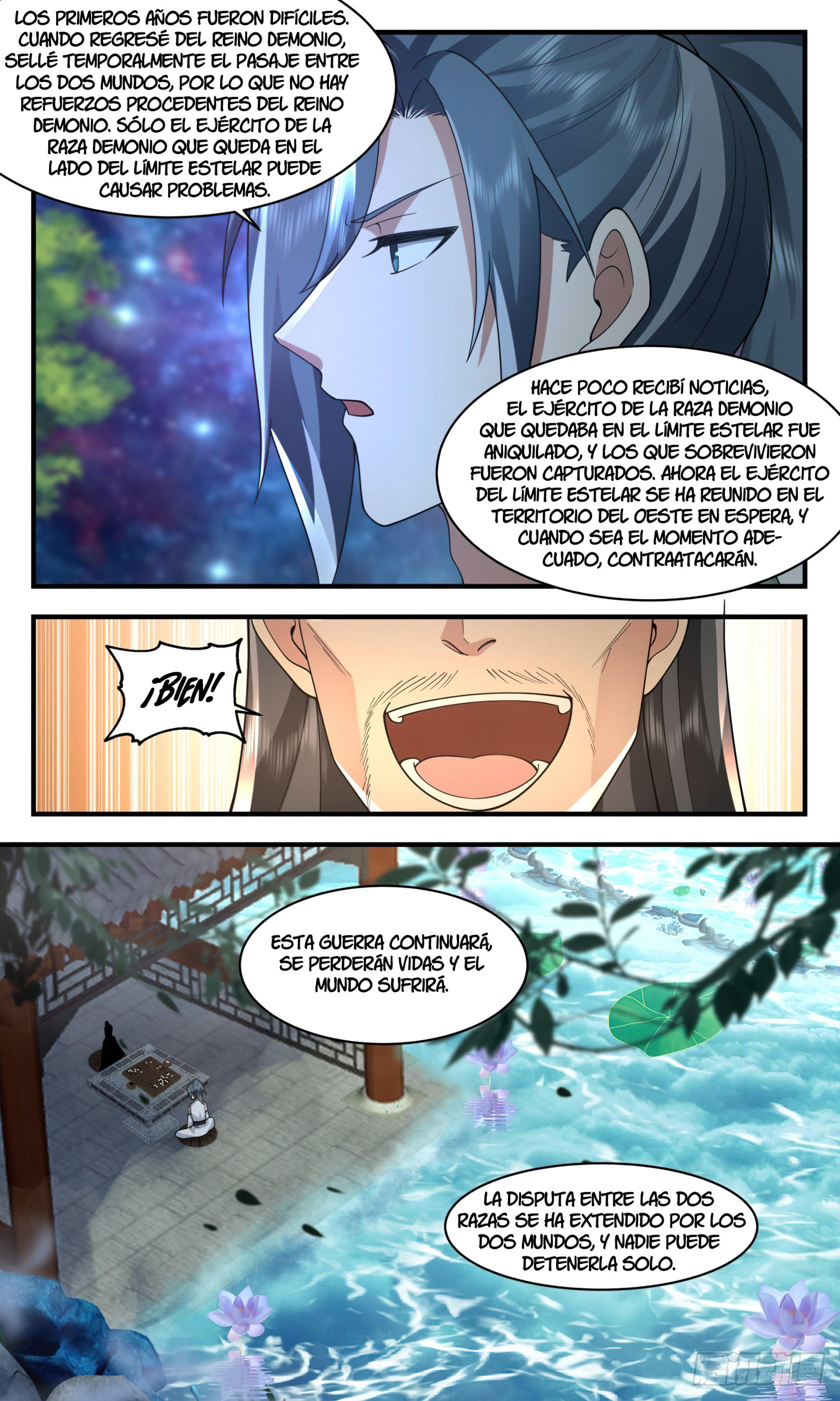 Martial Peak Capítulo 2497 - Página 12 en español