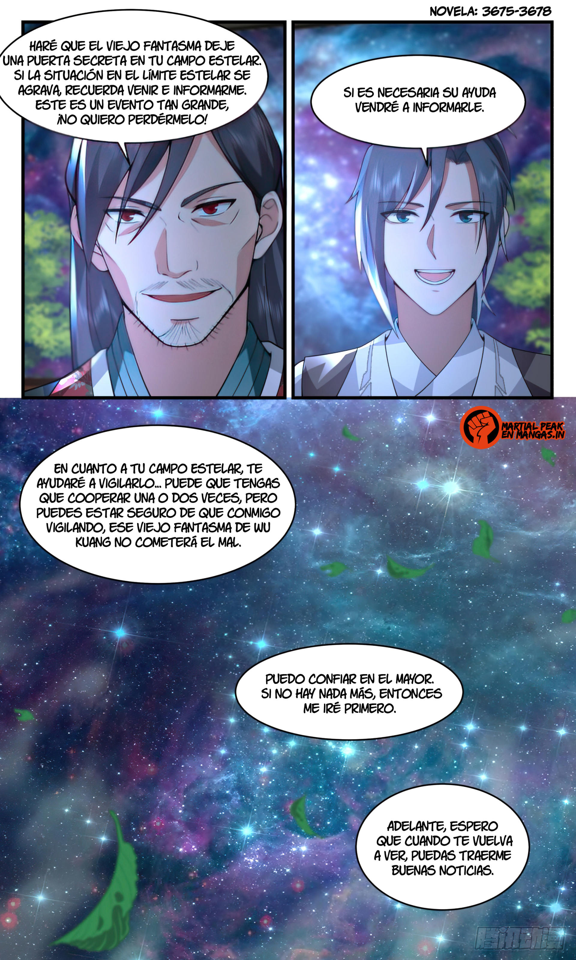 Martial Peak Capítulo 2497 - Página 13 en español