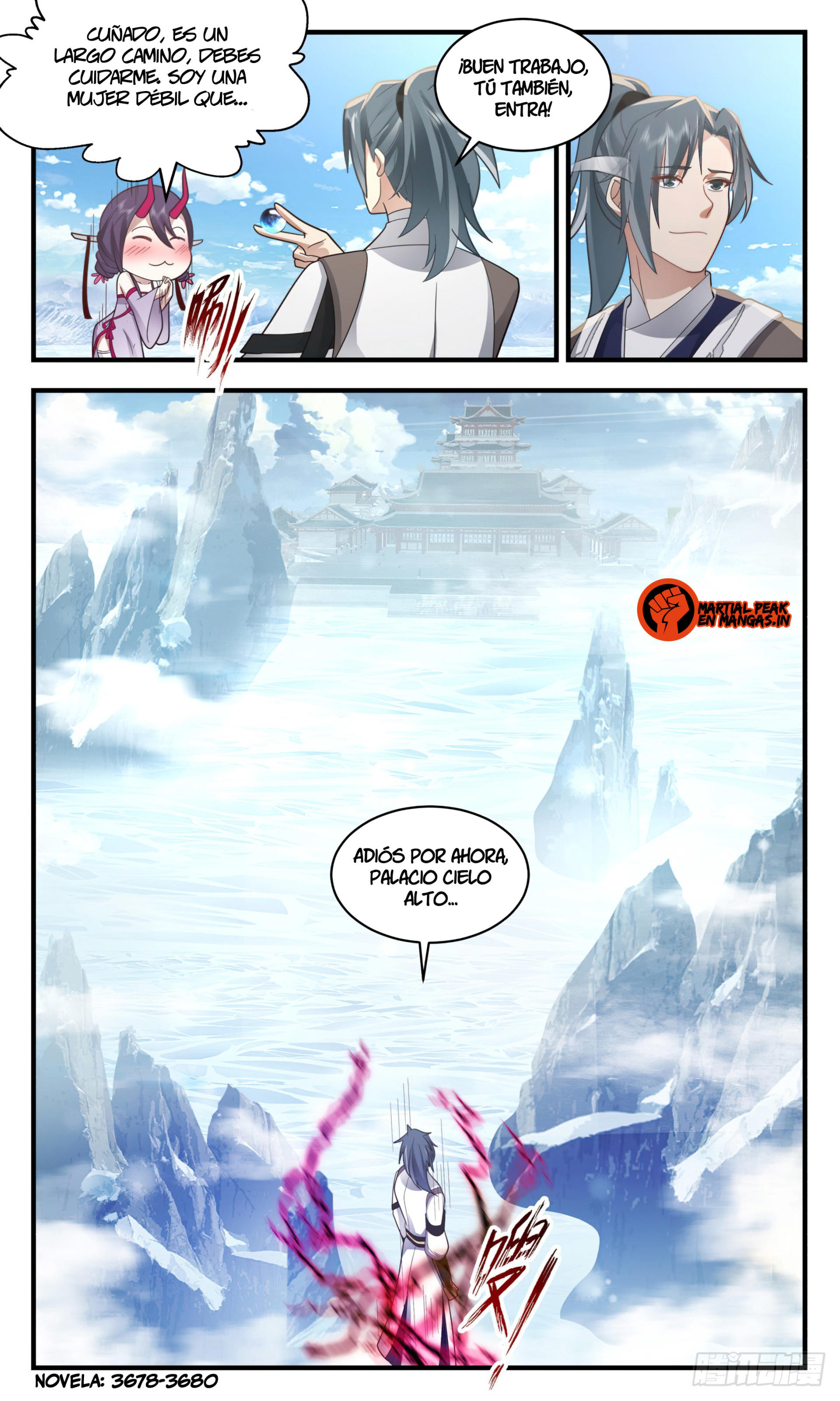 Martial Peak Capítulo 2498 - Página 13 en español