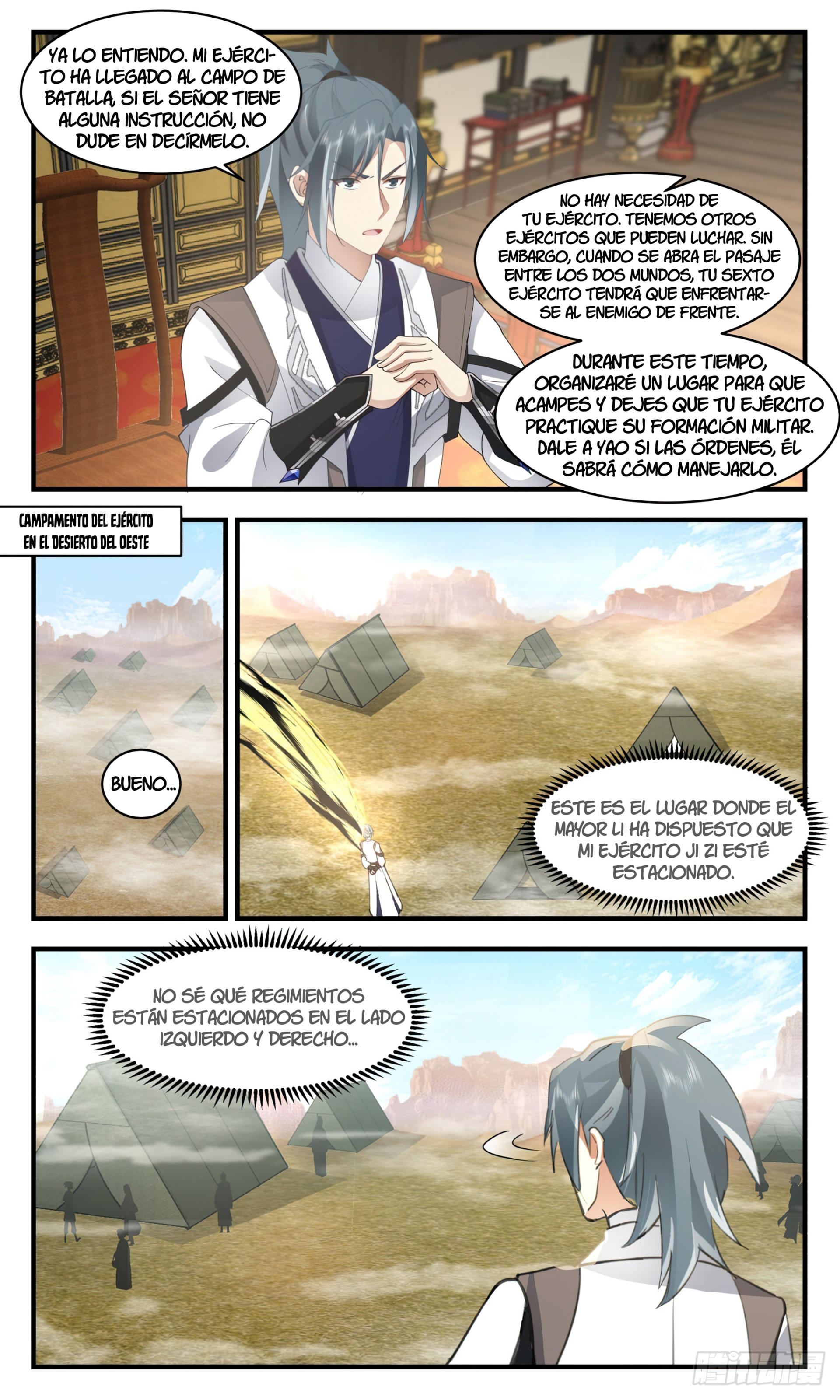 Martial Peak Capítulo 2499 - Página 11 en español