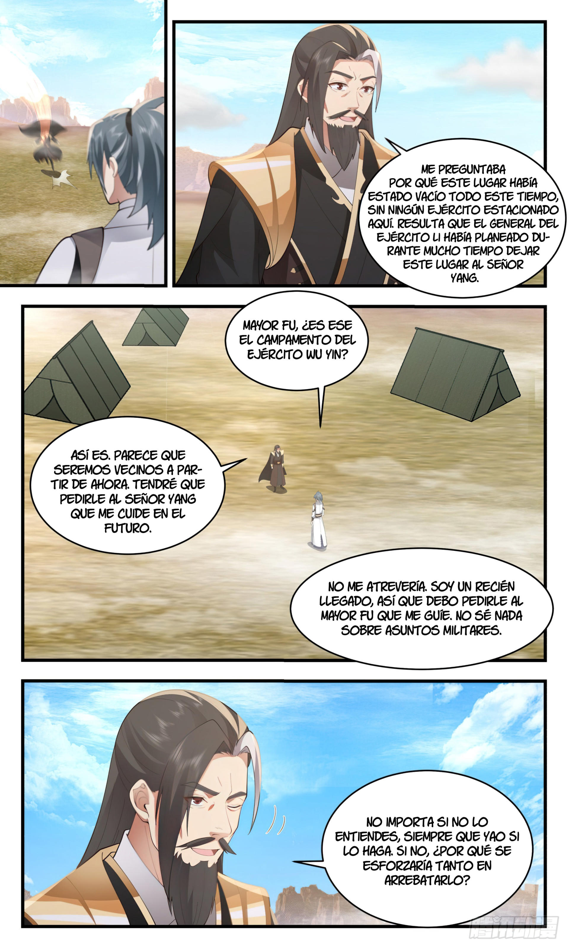 Martial Peak Capítulo 2499 - Página 12 en español