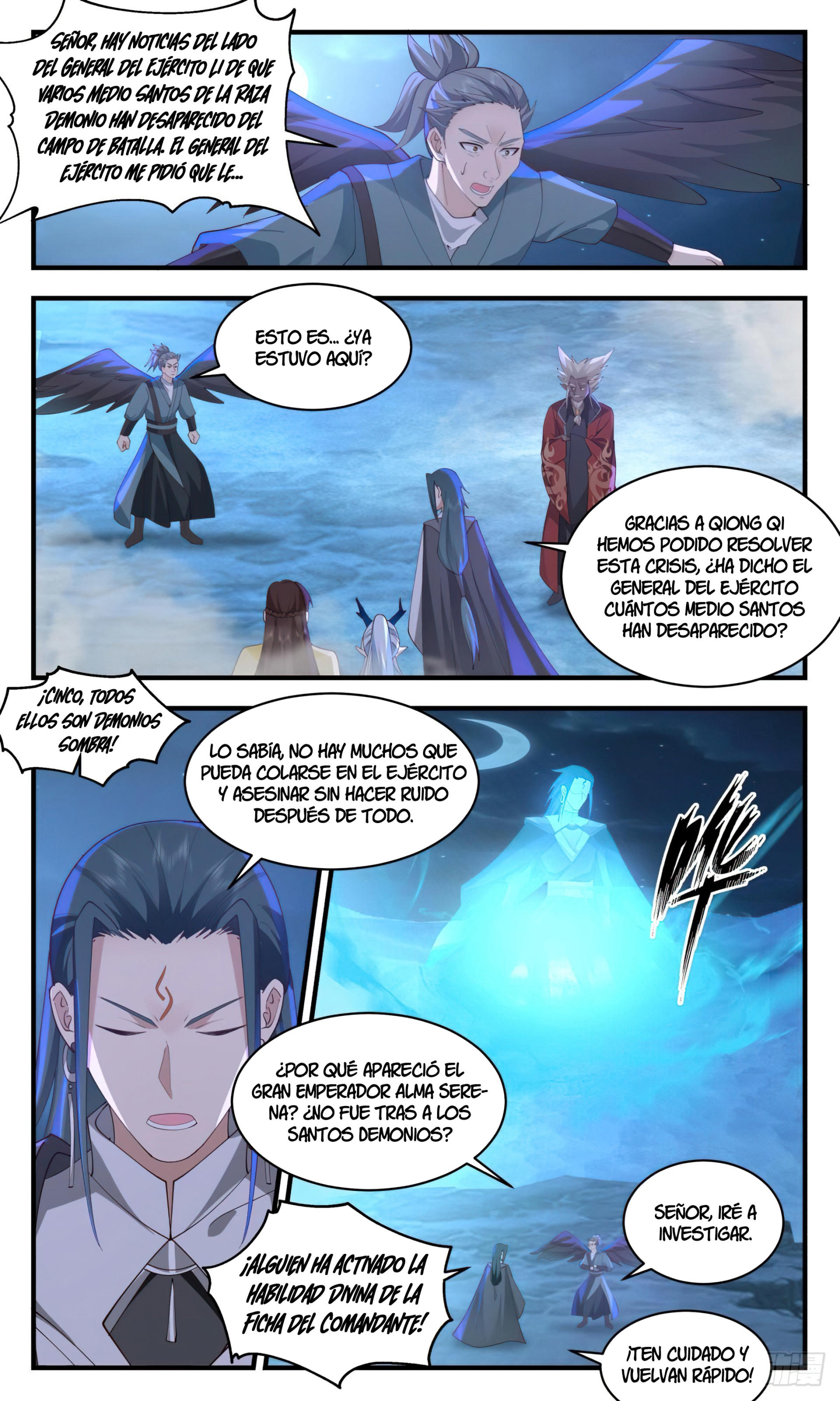 Martial Peak Capítulo 2506 - Página 7 en español