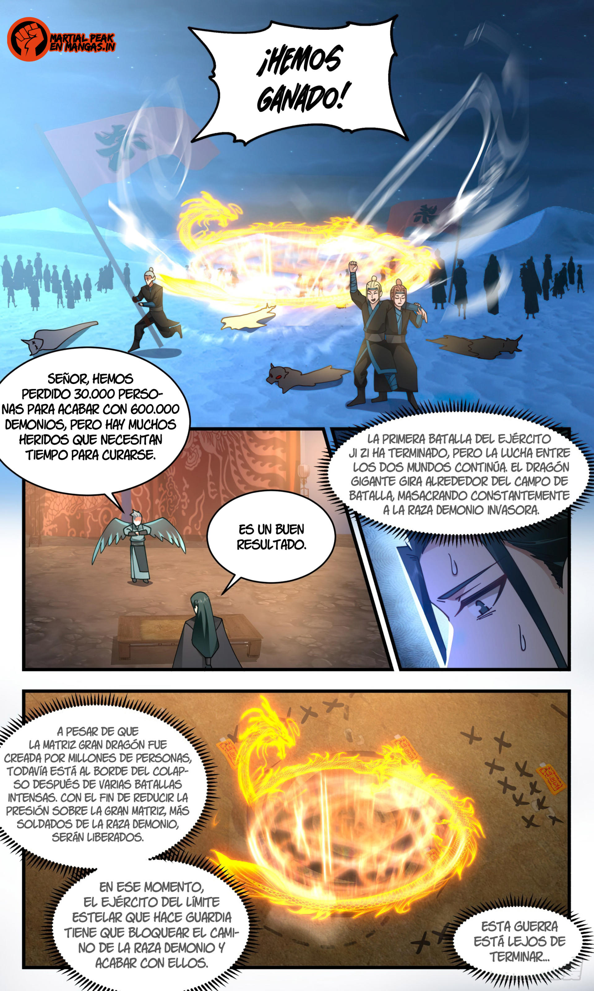 Martial Peak Capítulo 2506 - Página 9 en español