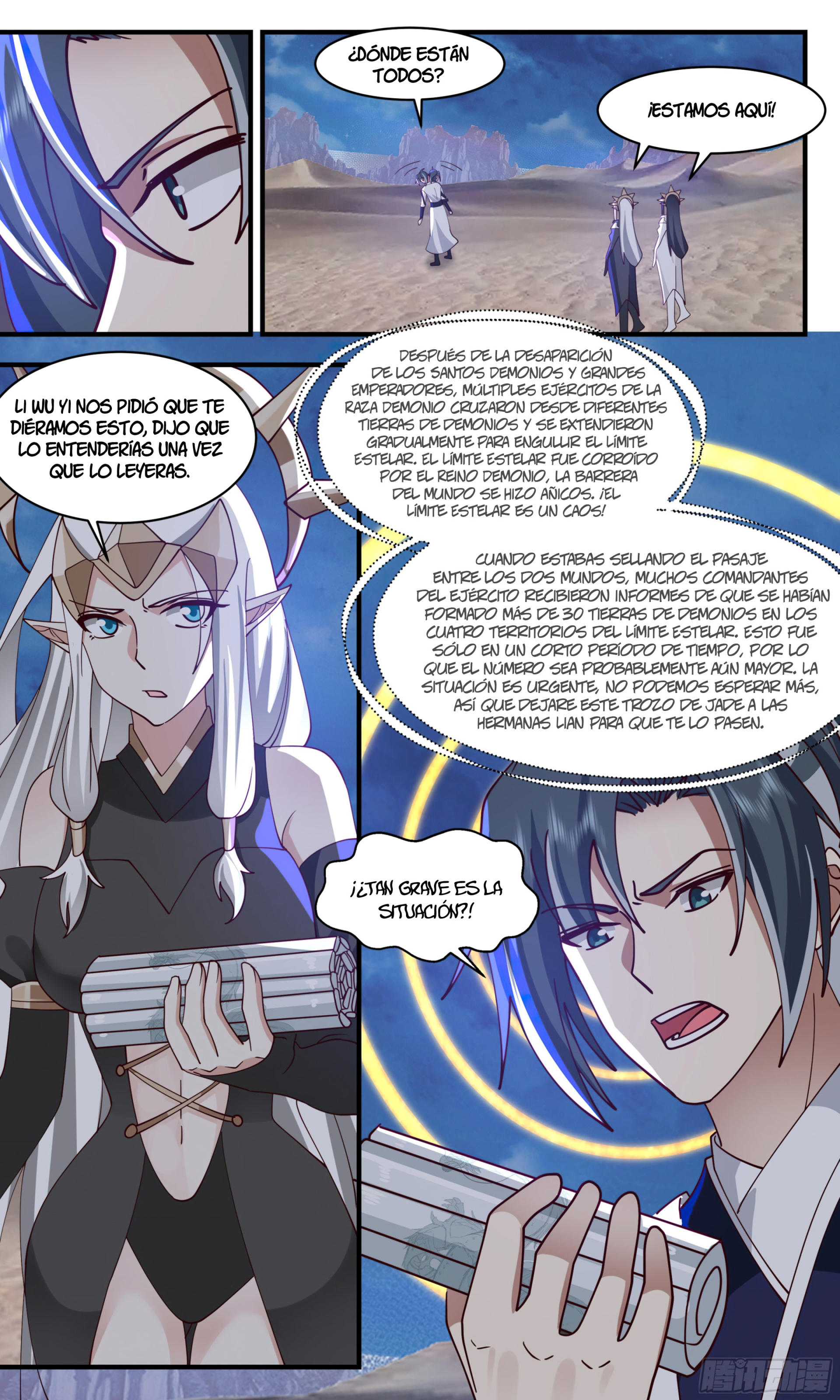 Martial Peak Capítulo 2511 - Página 5 en español