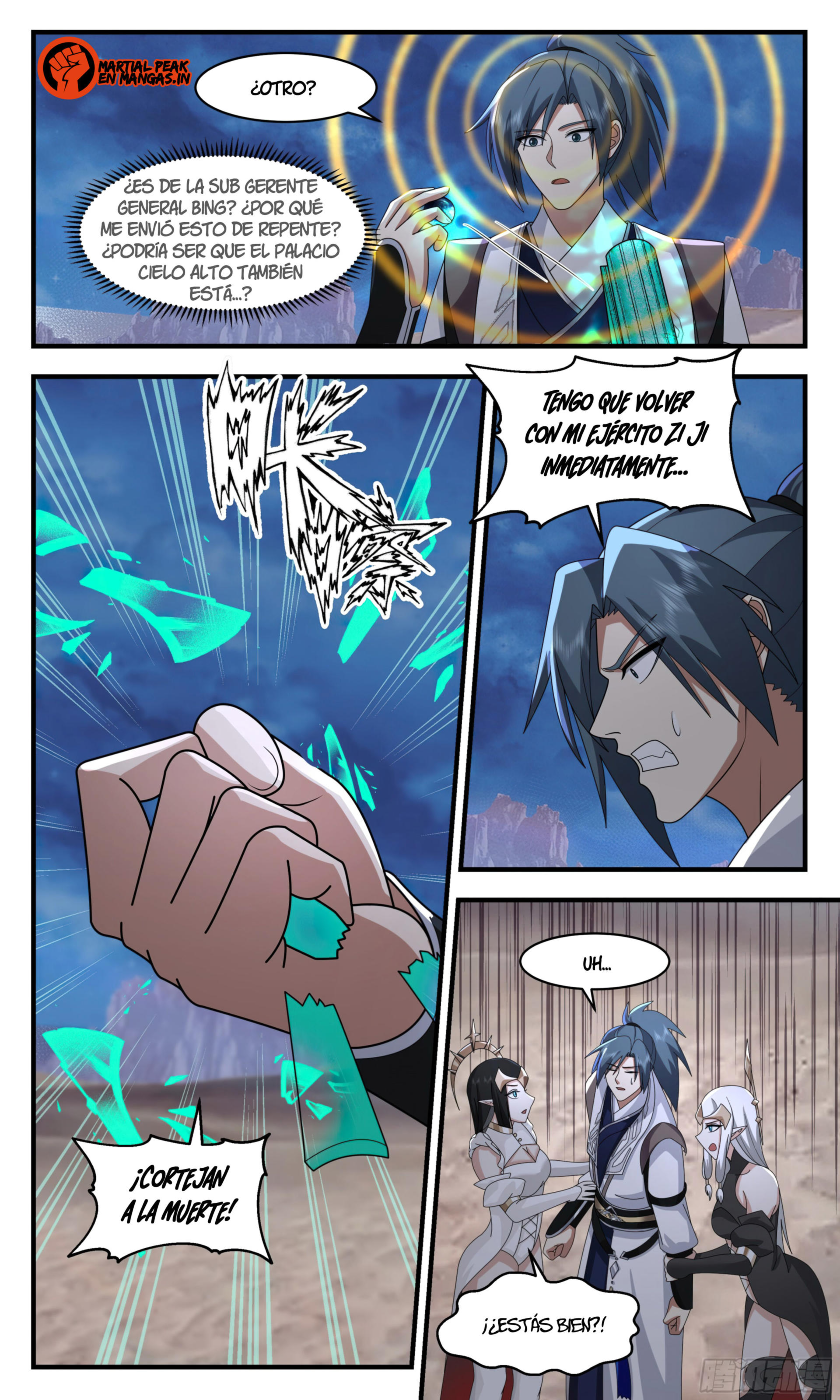 Martial Peak Capítulo 2511 - Página 6 en español