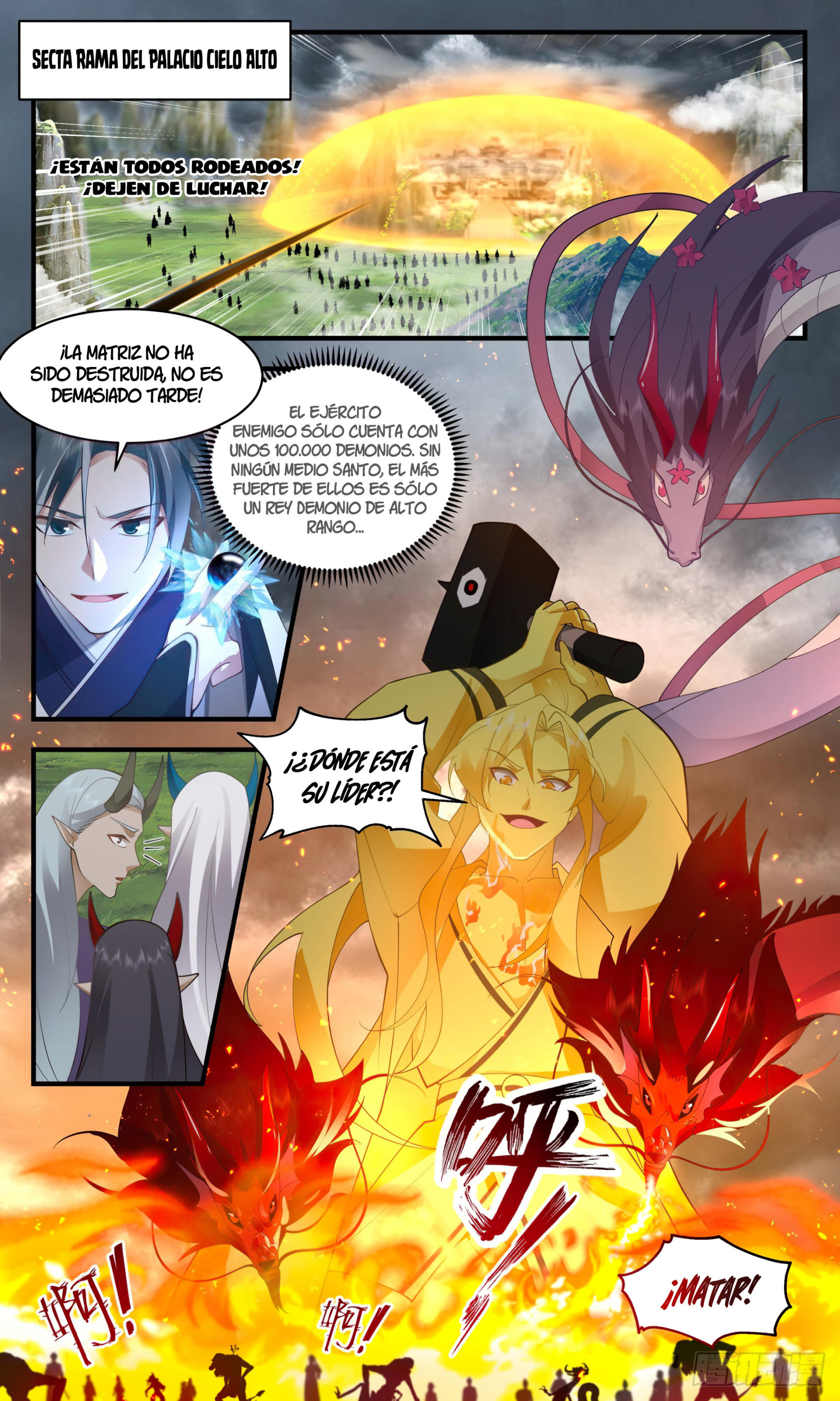 Martial Peak Capítulo 2512 - Página 9 en español