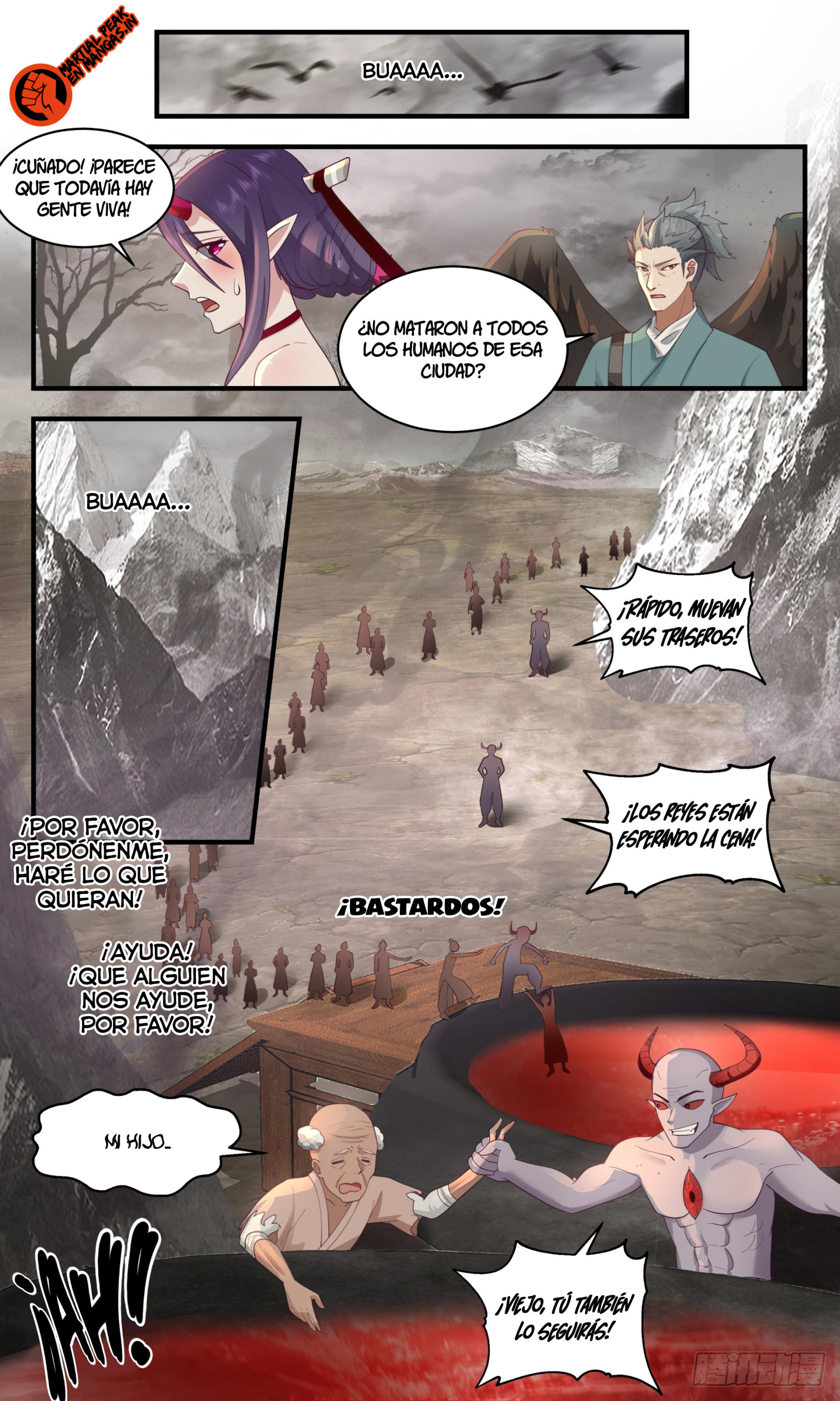 Martial Peak Capítulo 2514 - Página 4 en español
