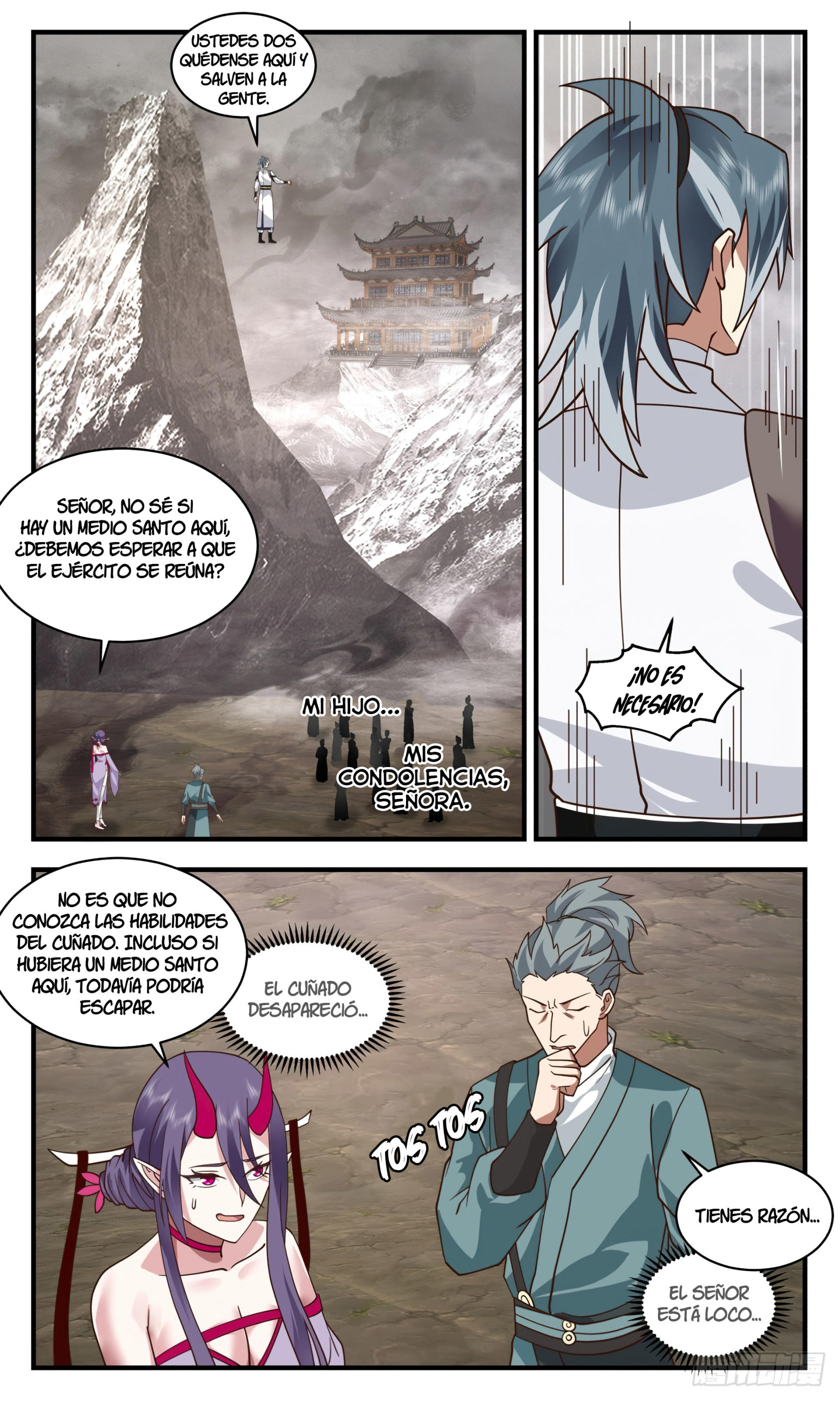 Martial Peak Capítulo 2514 - Página 7 en español