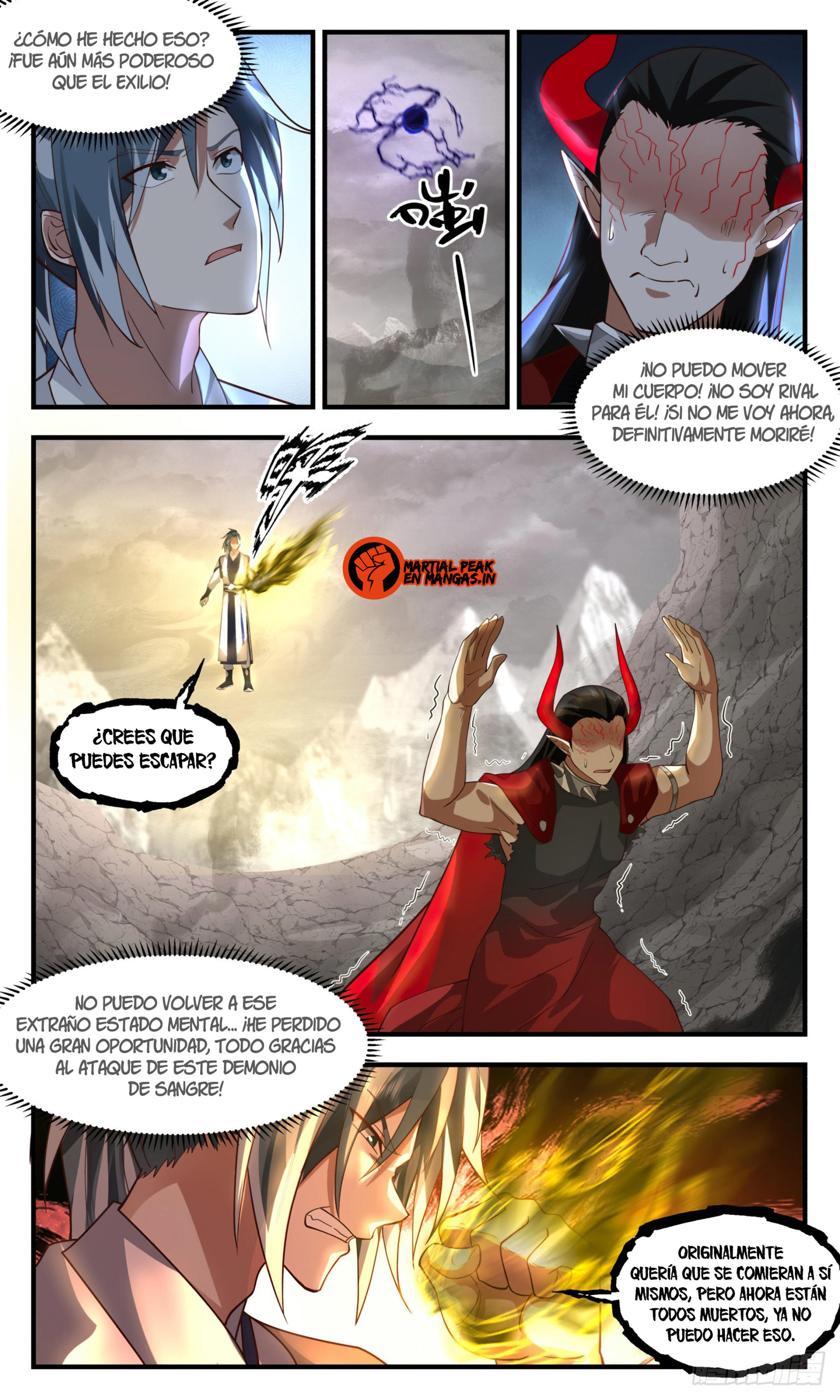 Martial Peak Capítulo 2515 - Página 8 en español