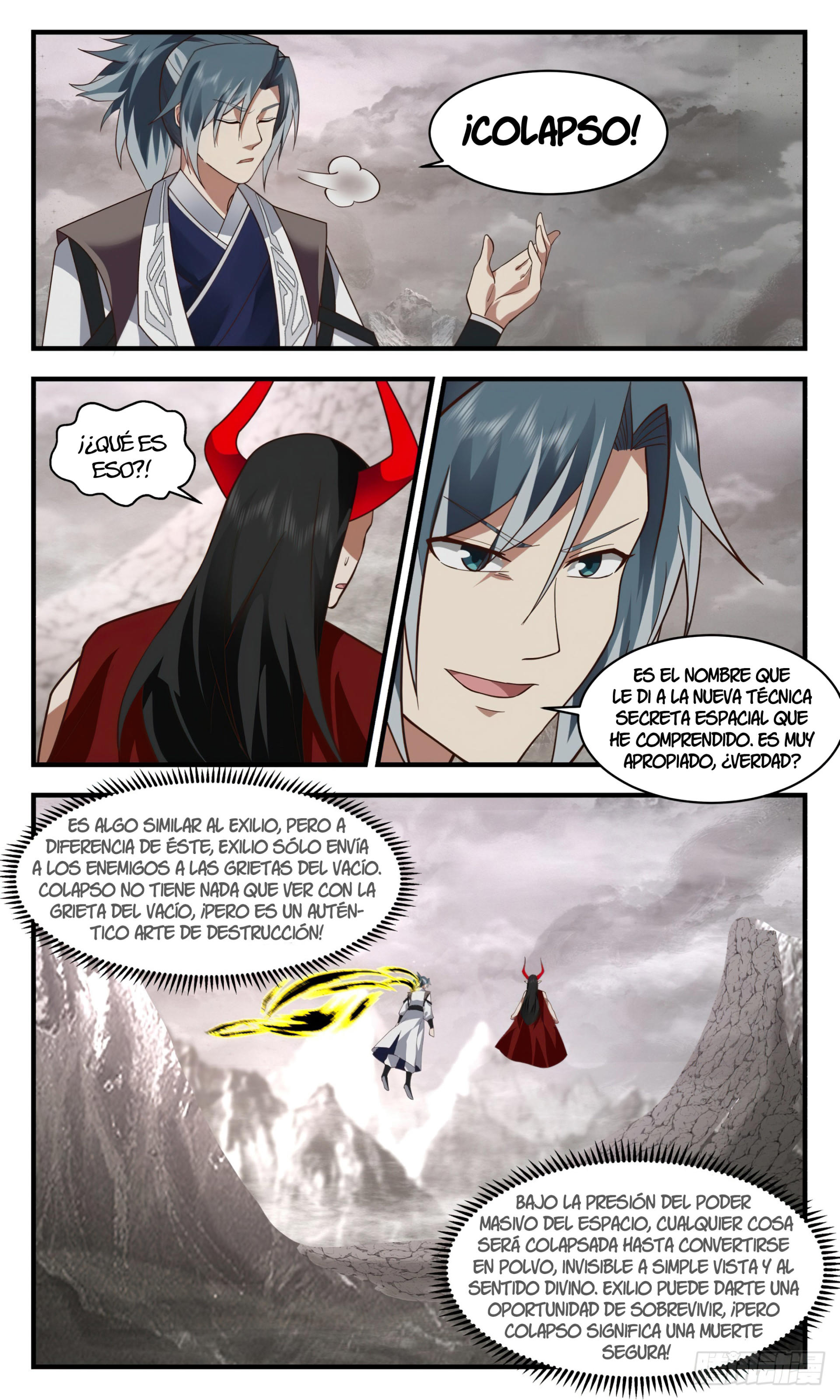 Martial Peak Capítulo 2515 - Página 9 en español