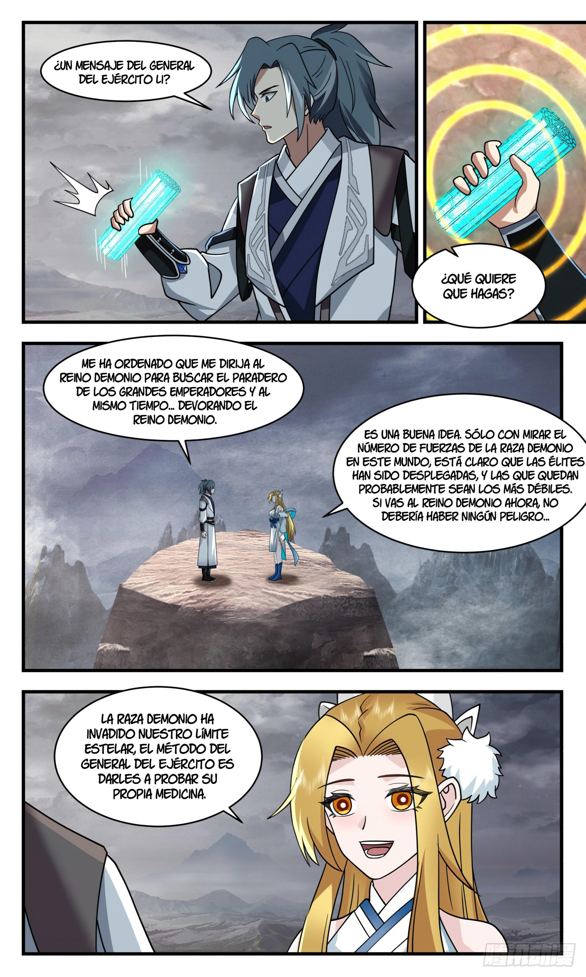 Martial Peak Capítulo 2516 - Página 10 en español