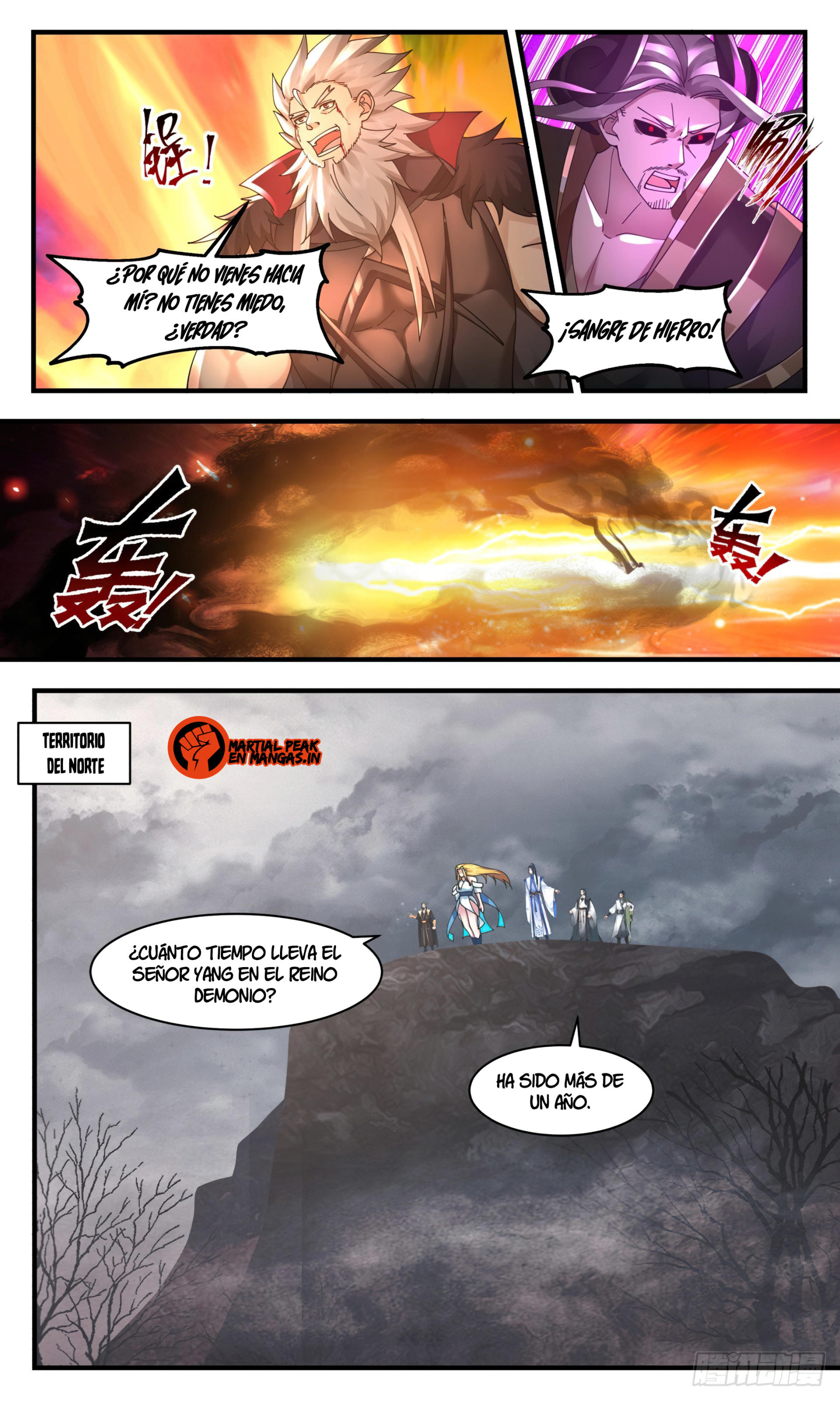 Martial Peak Capítulo 2518 - Página 9 en español