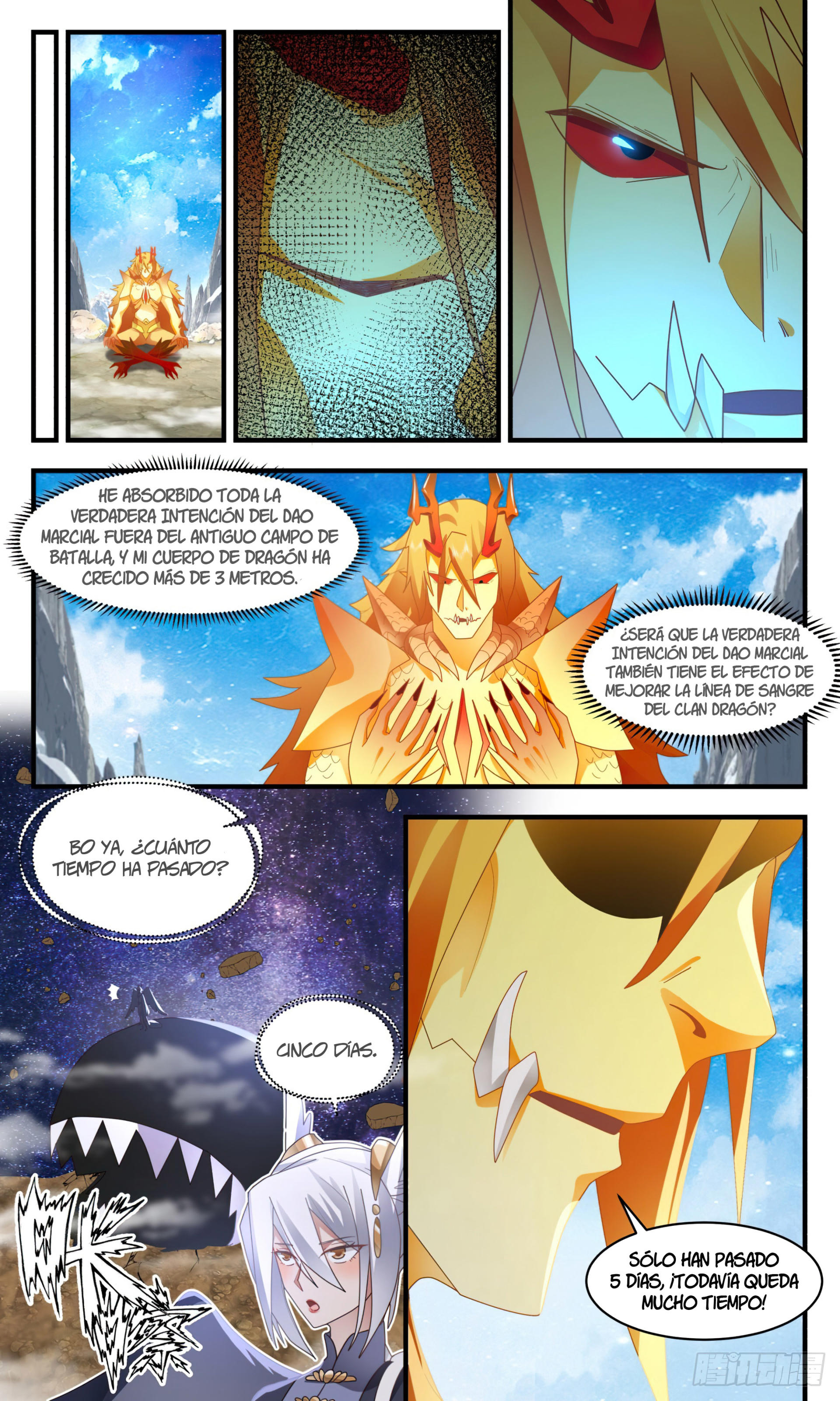 Martial Peak Capítulo 2520 - Página 5 en español
