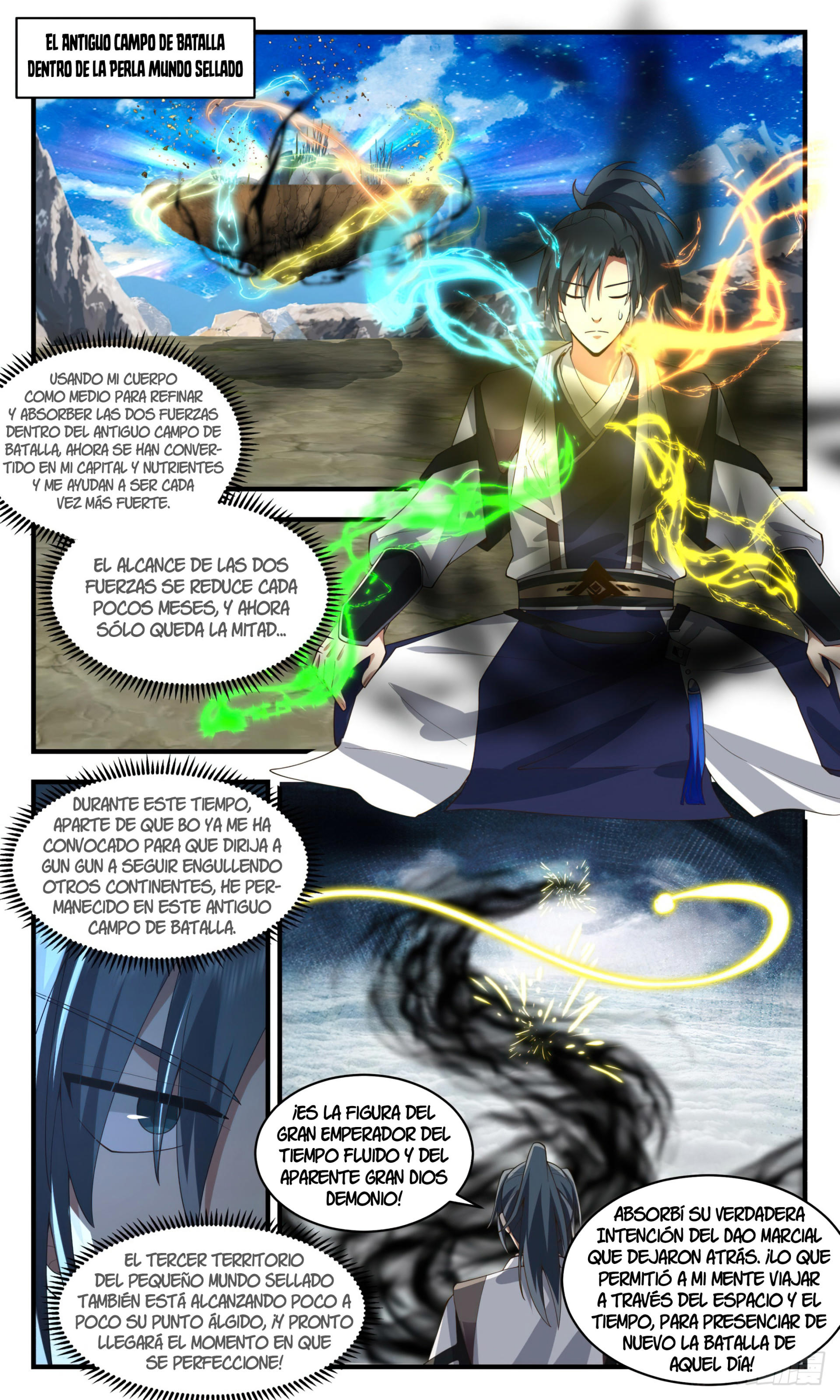 Martial Peak Capítulo 2521 - Página 9 en español