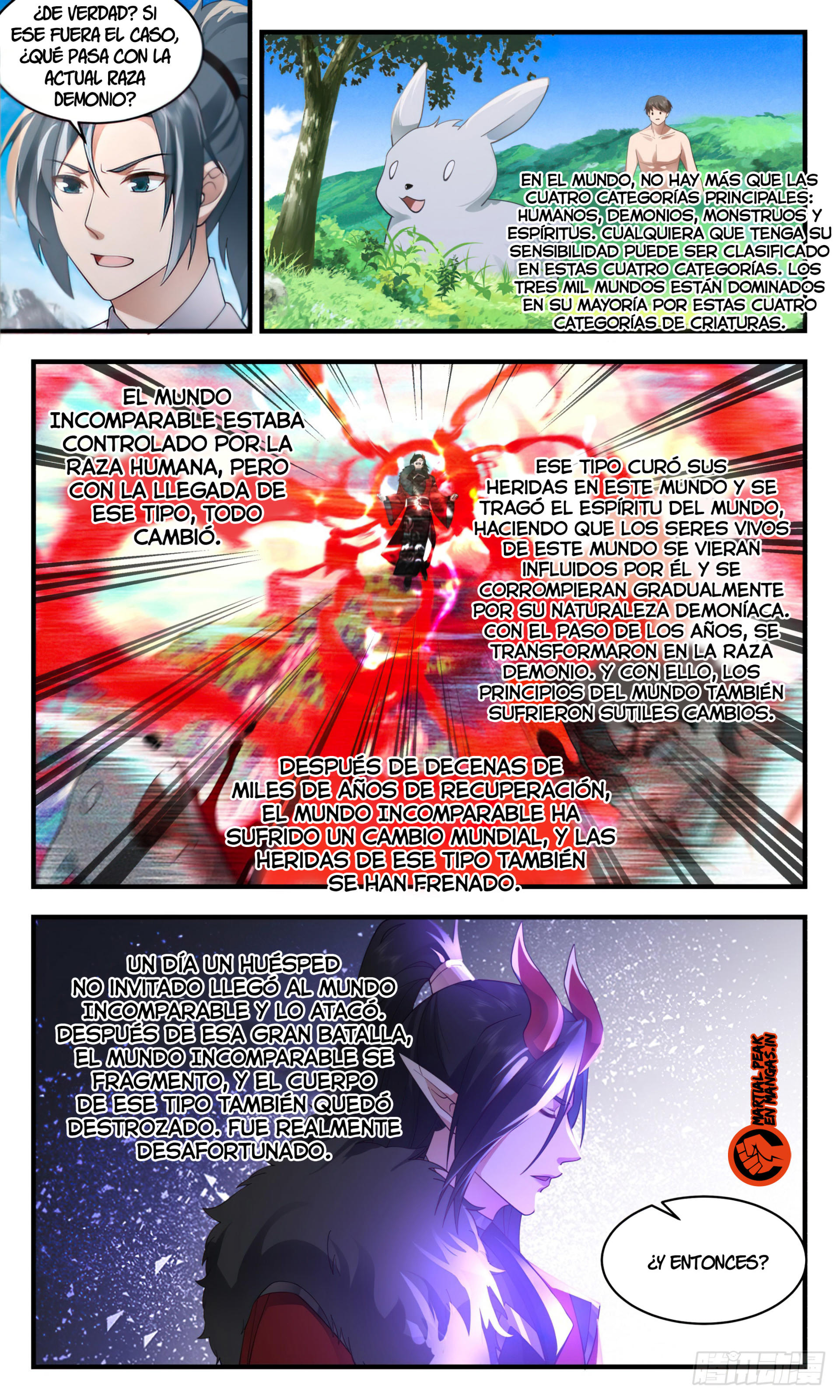 Martial Peak Capítulo 2522 - Página 11 en español