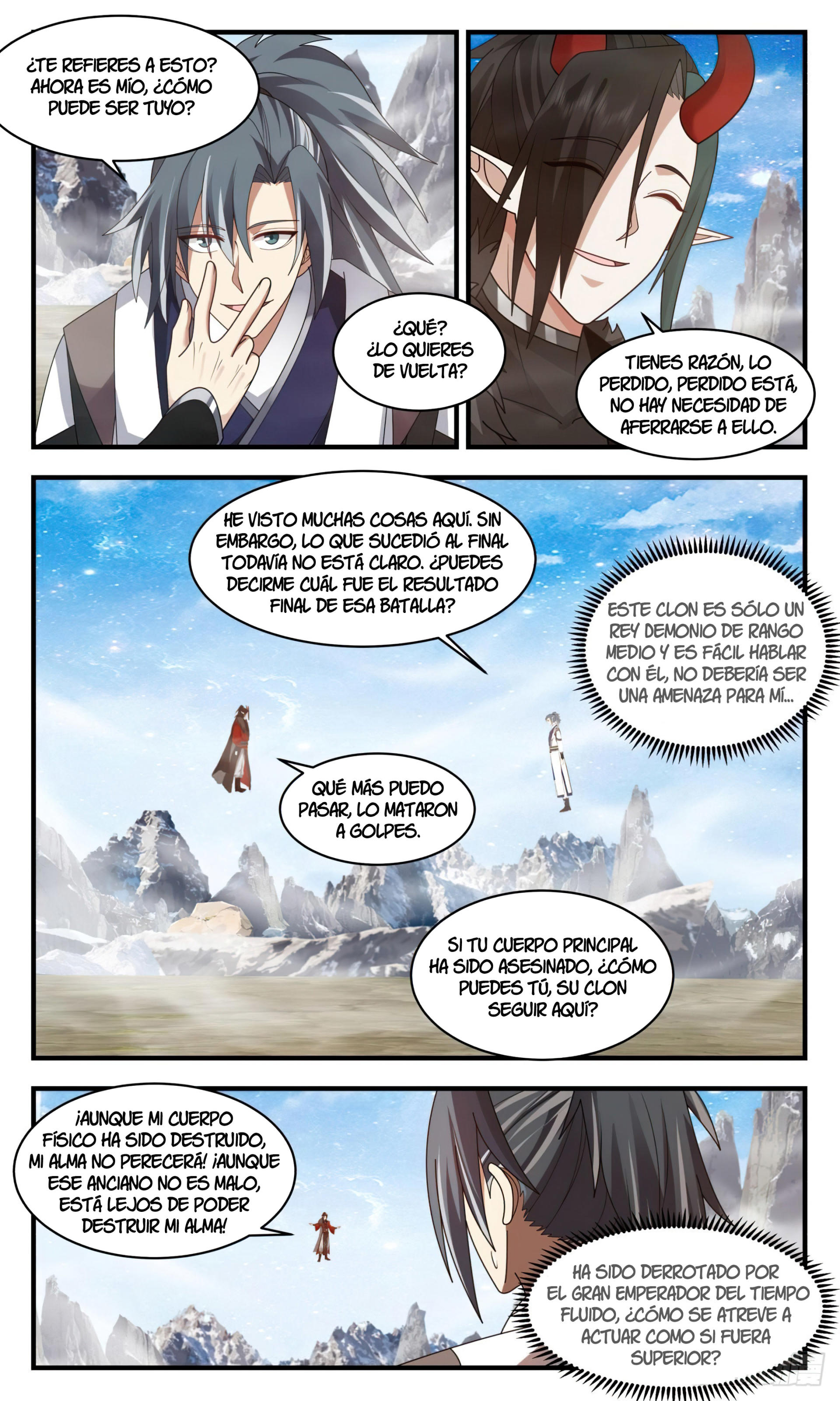 Martial Peak Capítulo 2522 - Página 6 en español
