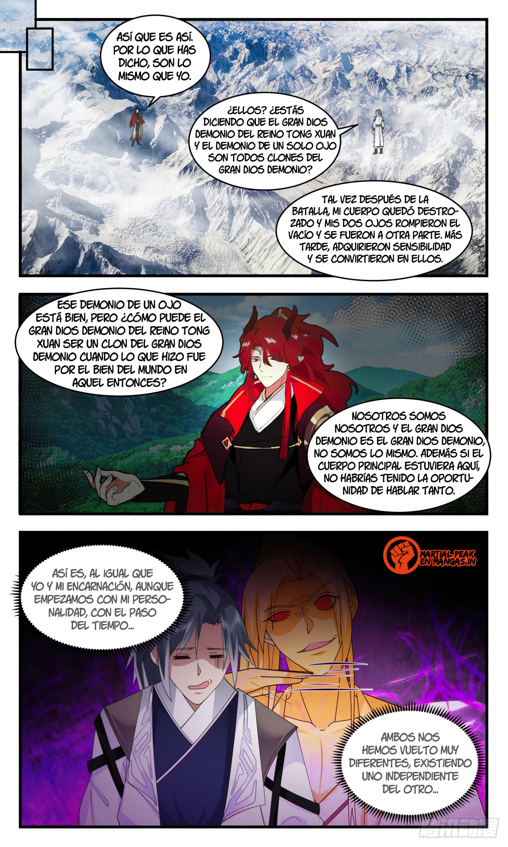 Martial Peak Capítulo 2522 - Página 8 en español