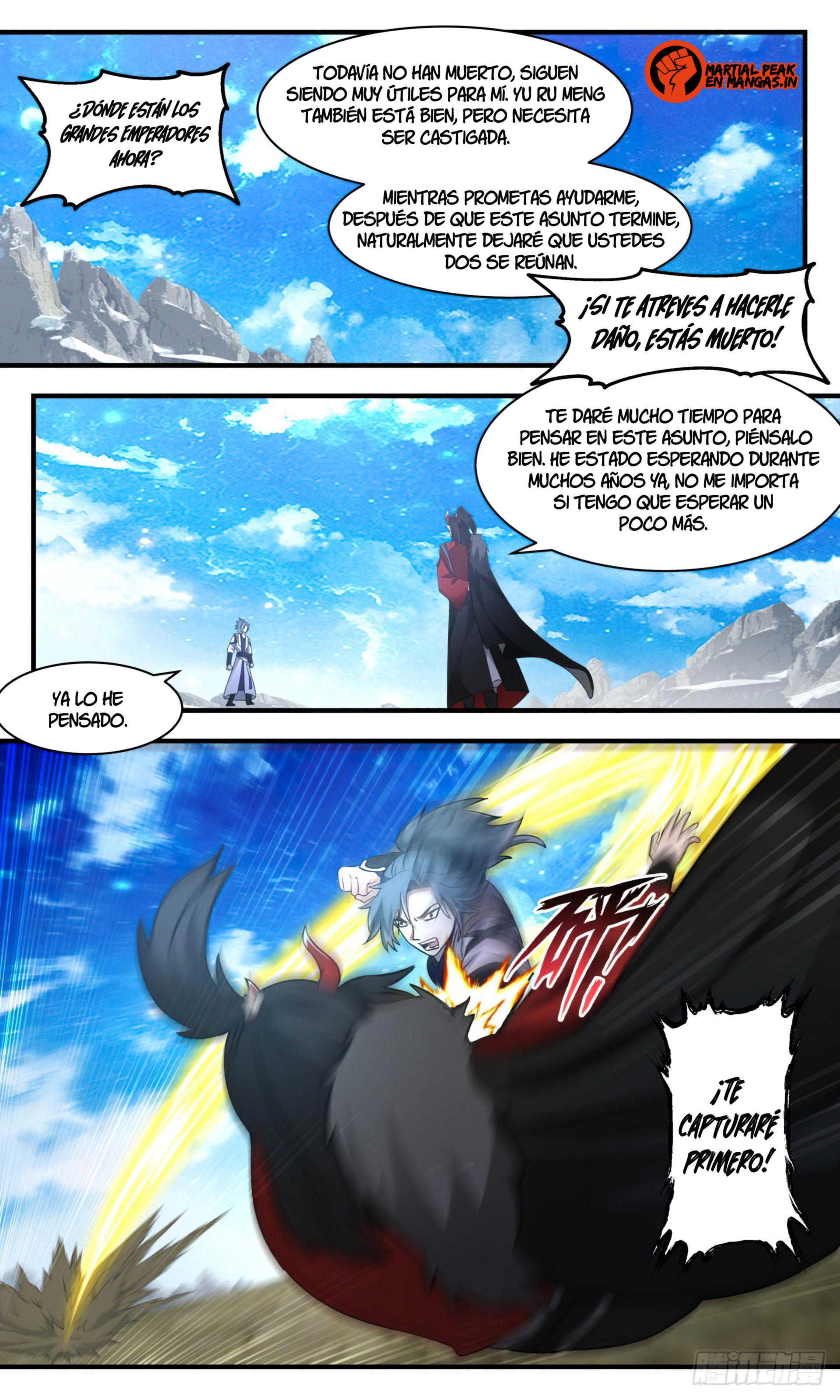 Martial Peak Capítulo 2523 - Página 3 en español