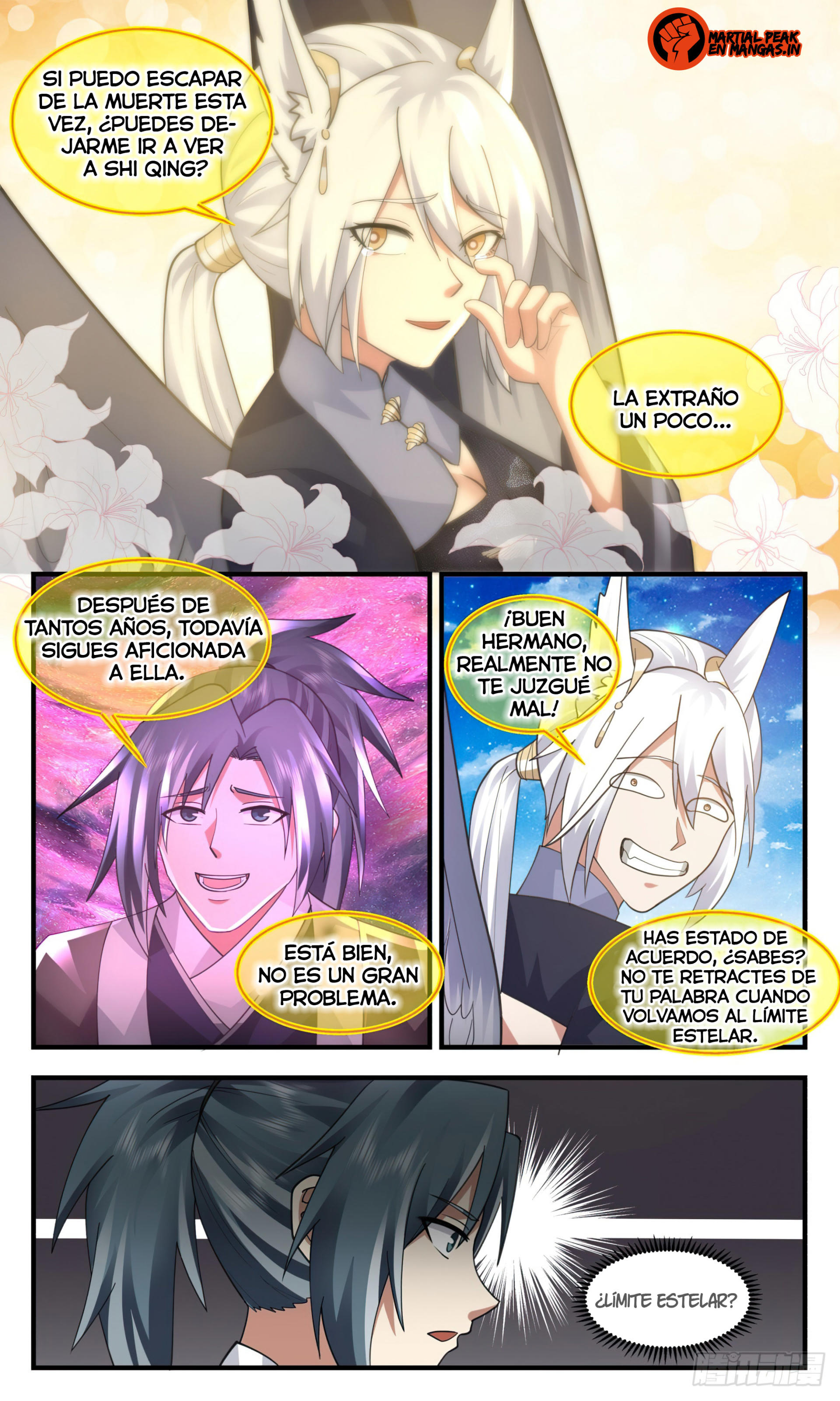 Martial Peak Capítulo 2524 - Página 6 en español