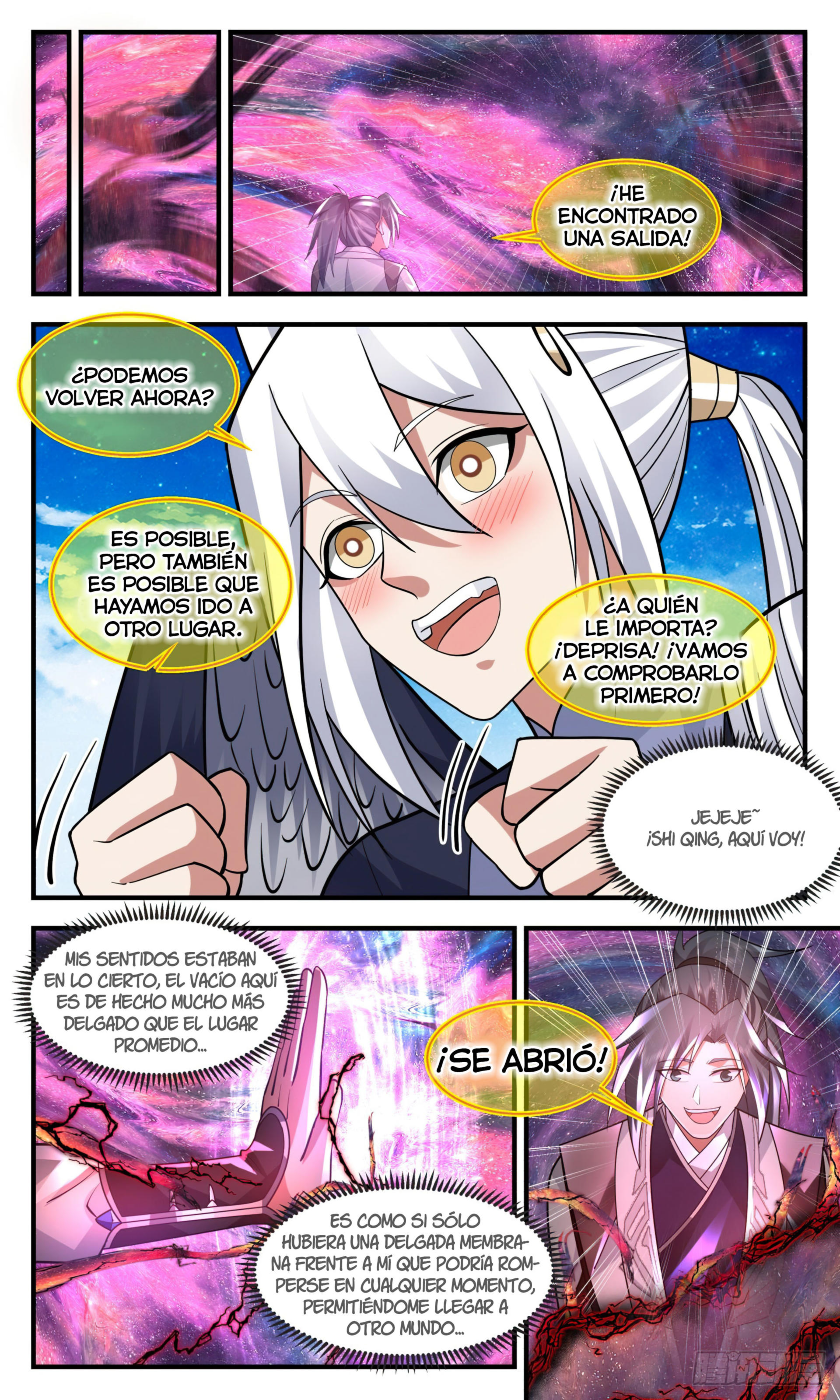 Martial Peak Capítulo 2524 - Página 8 en español