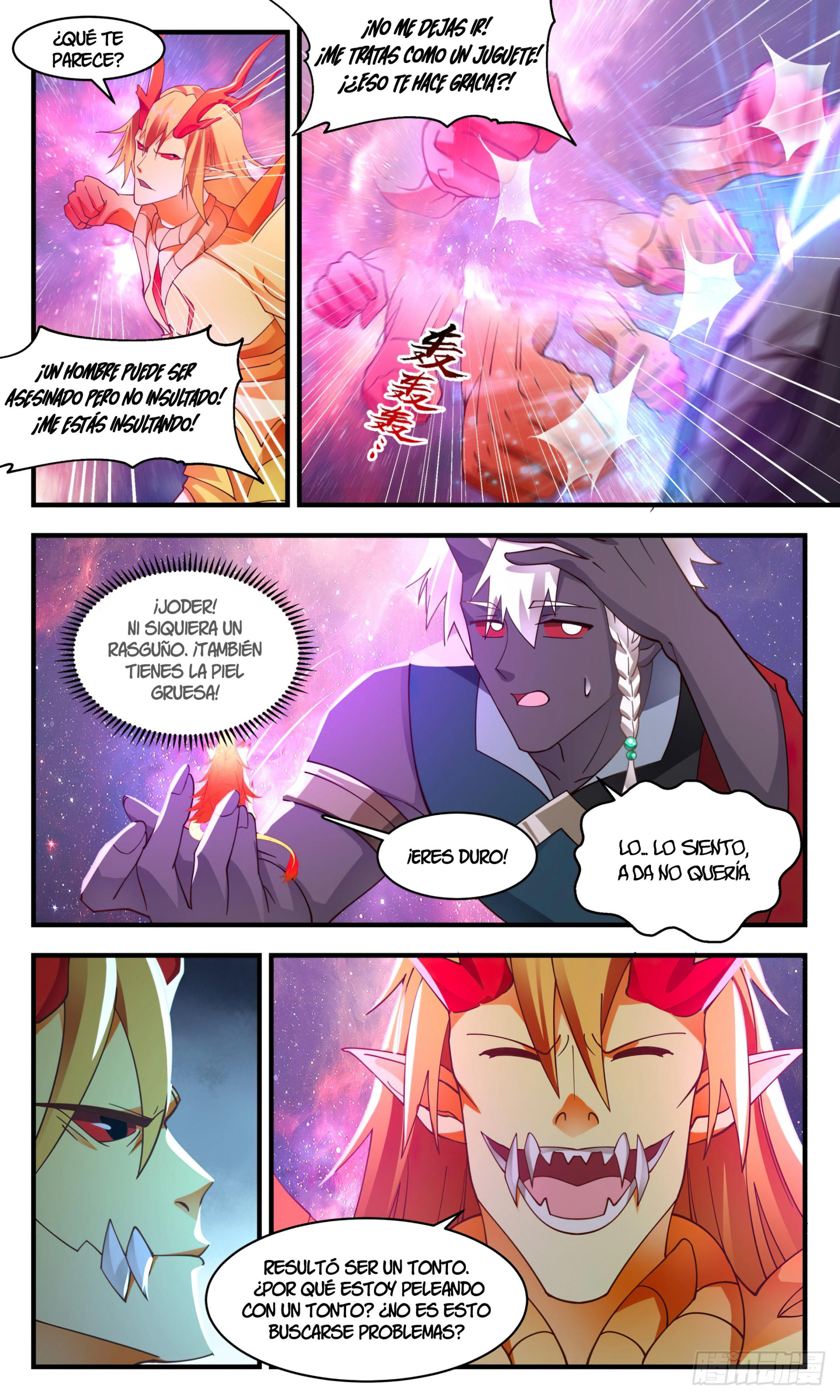 Martial Peak Capítulo 2525 - Página 8 en español