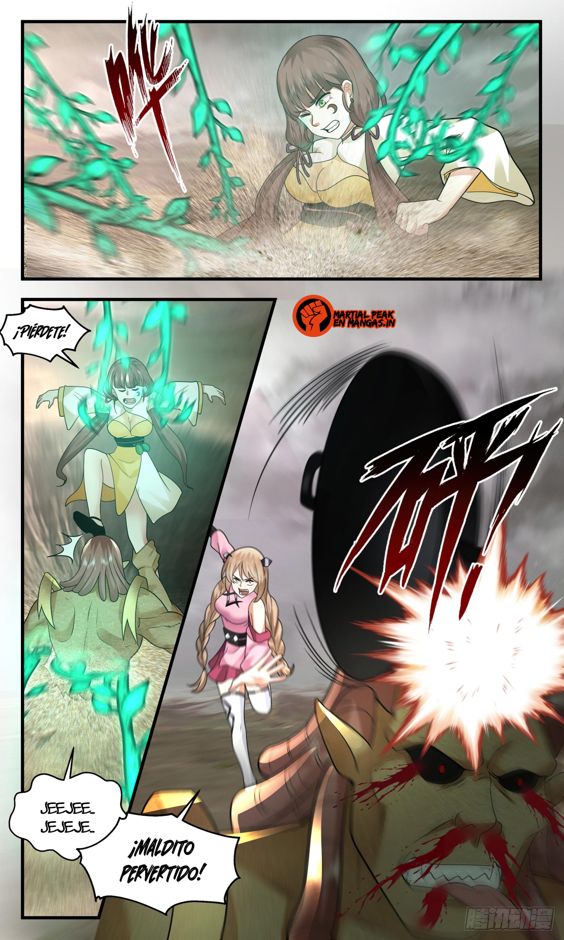 Martial Peak Capítulo 2526 - Página 9 en español