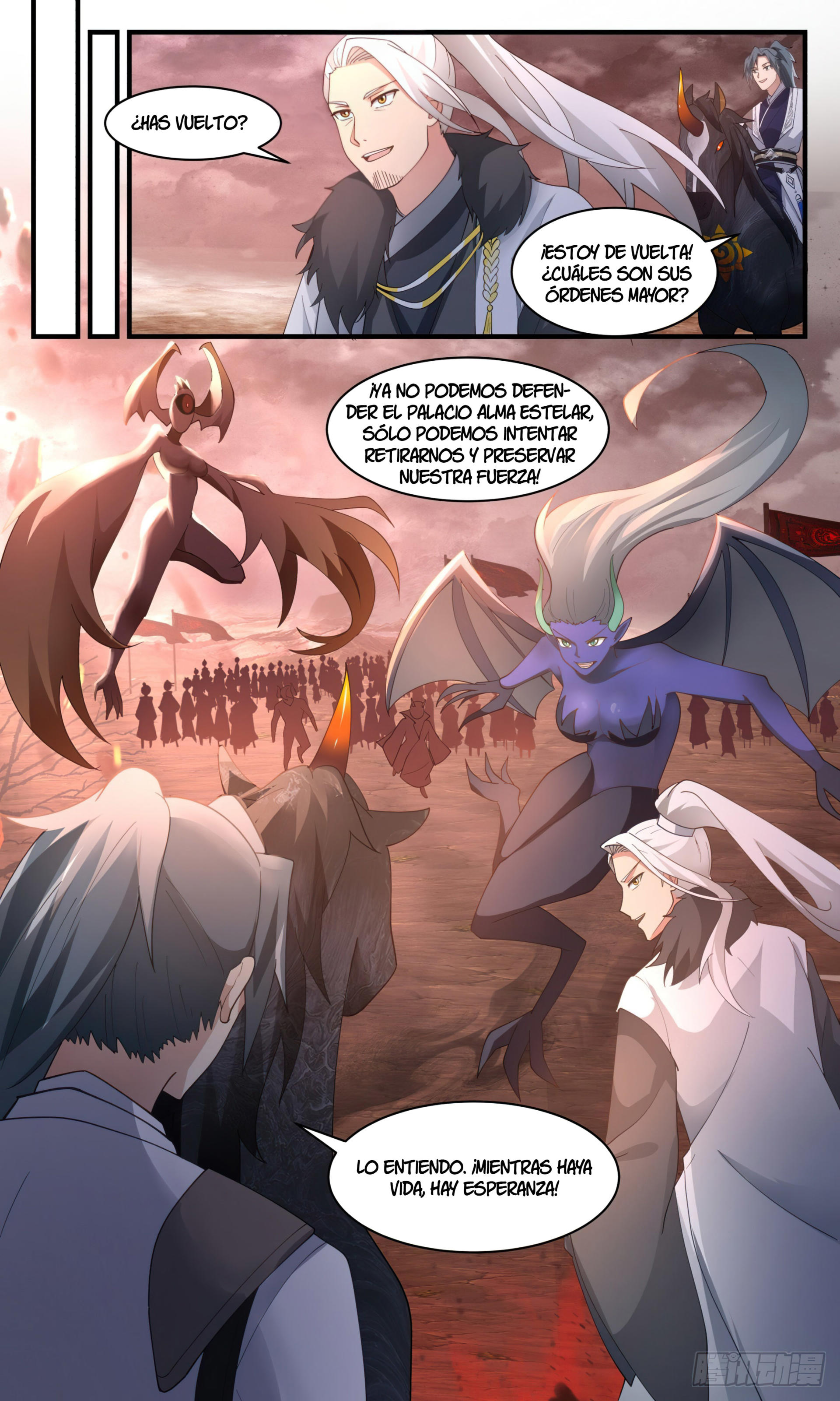 Martial Peak Capítulo 2527 - Página 12 en español
