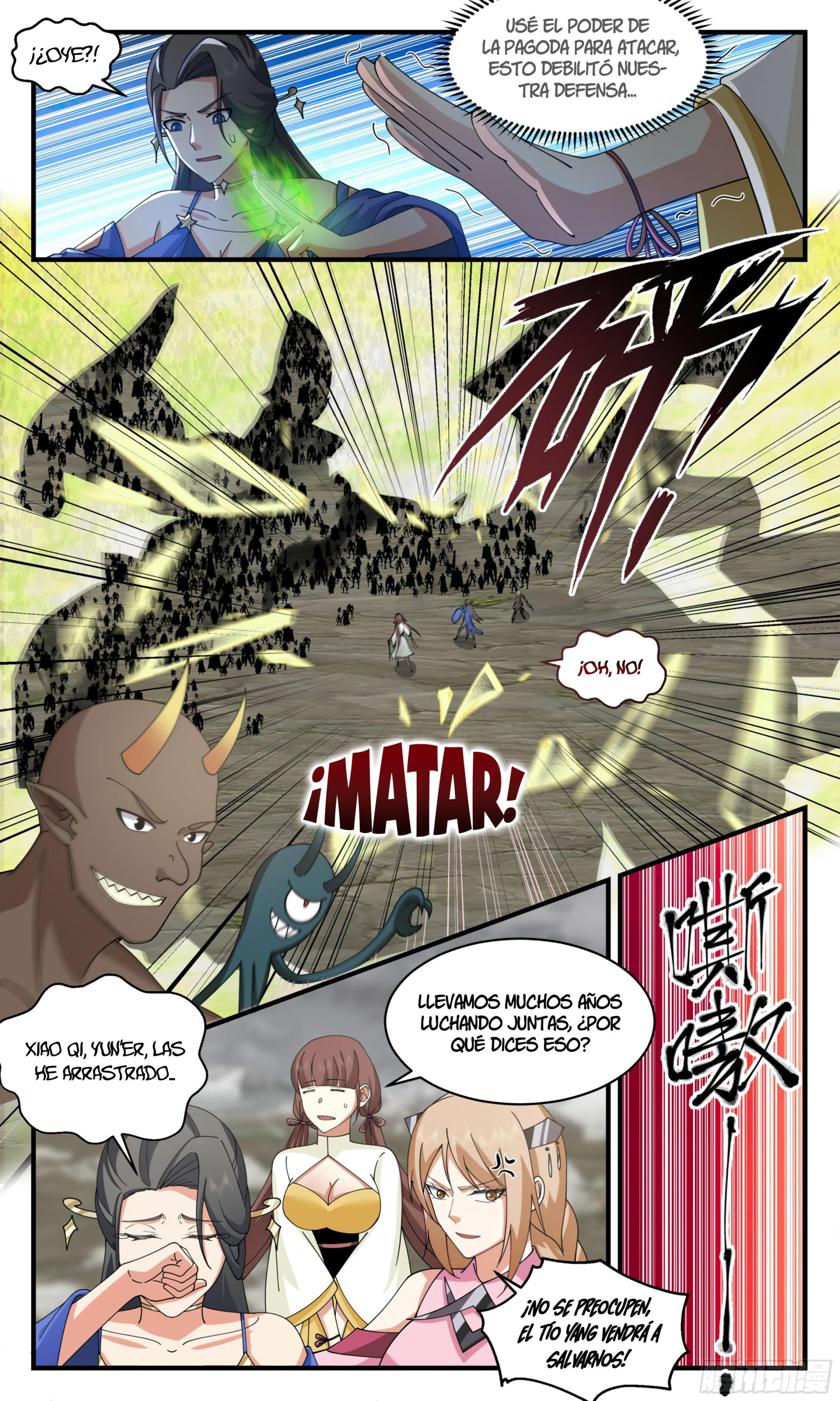 Martial Peak Capítulo 2528 - Página 4 en español