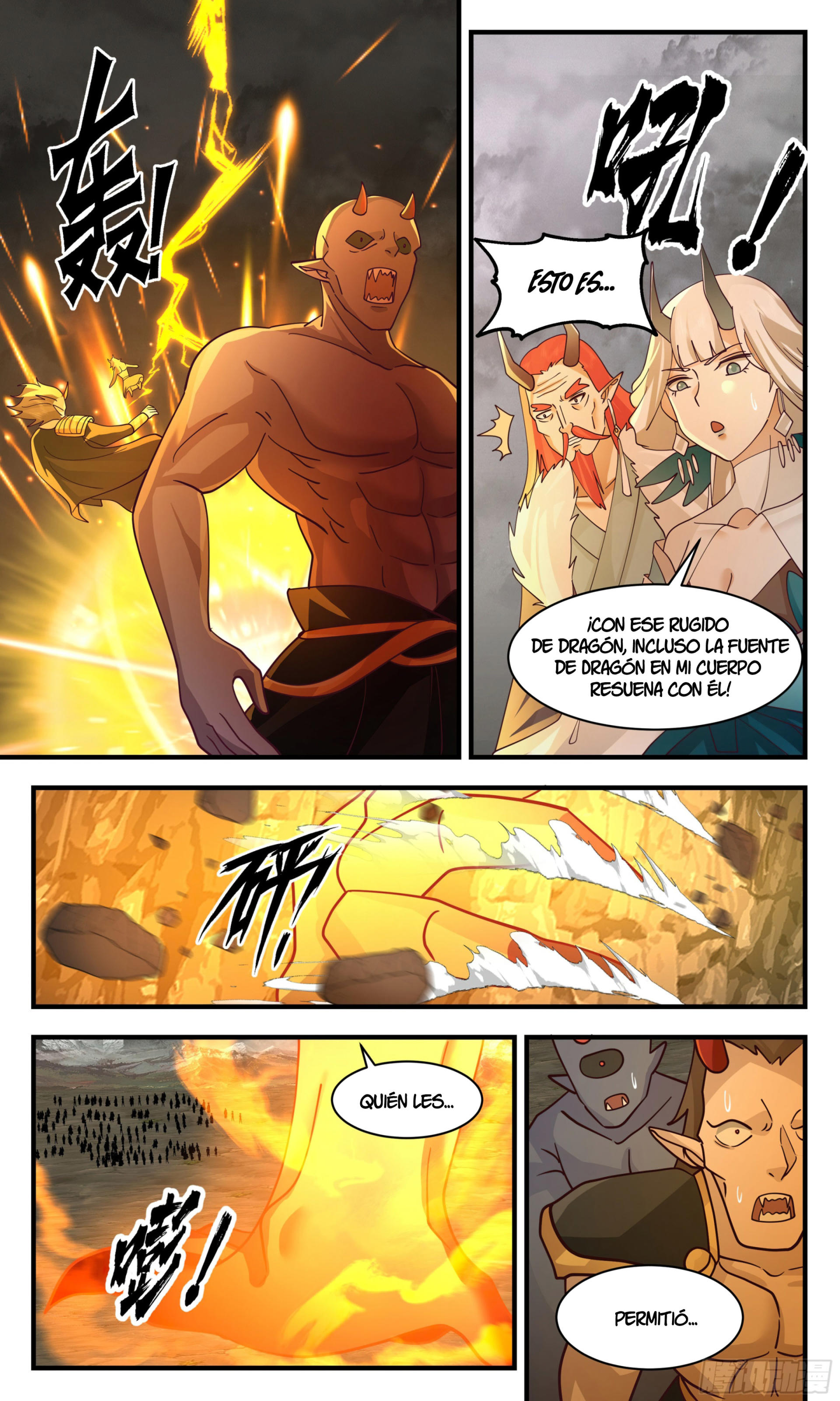 Martial Peak Capítulo 2529 - Página 8 en español