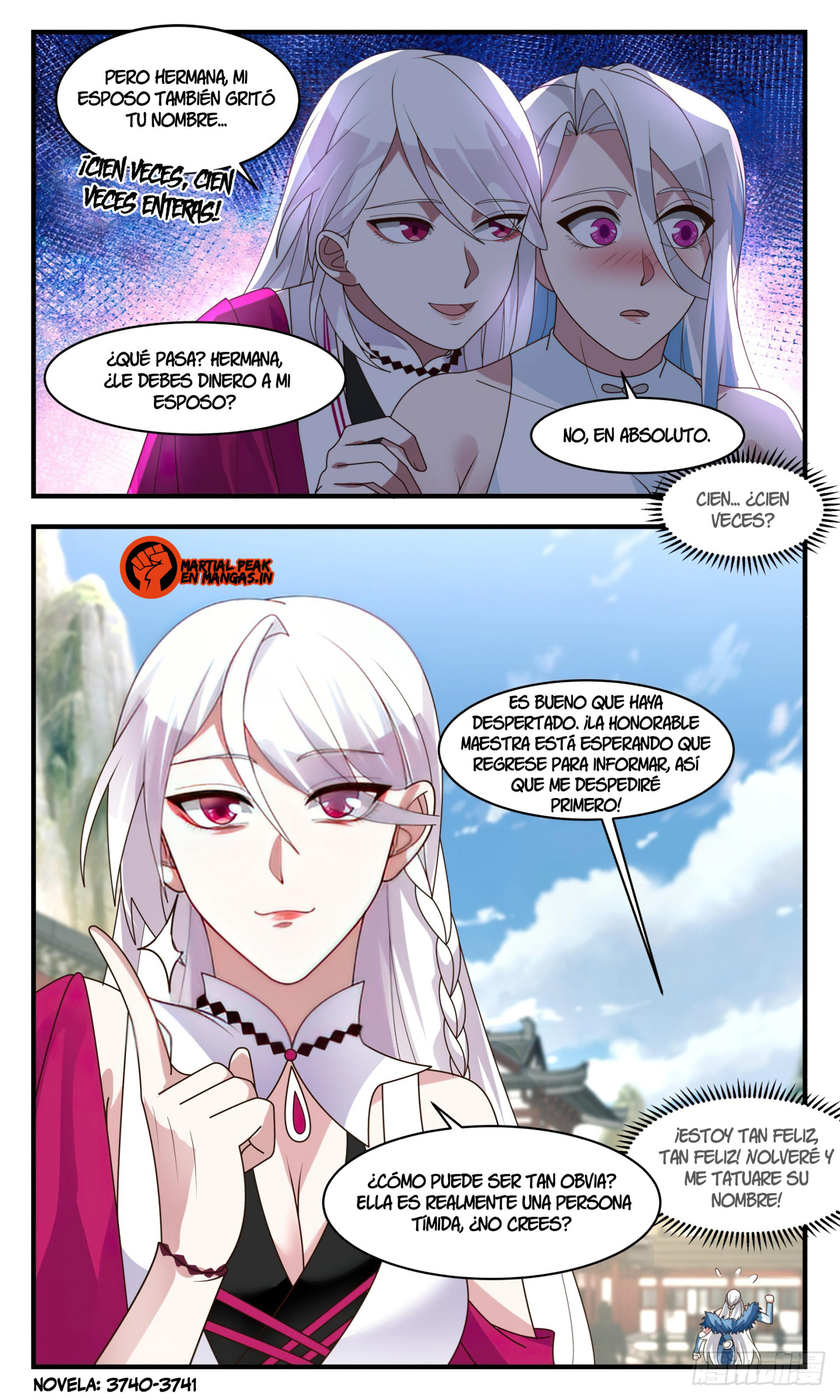 Martial Peak Capítulo 2530 - Página 13 en español