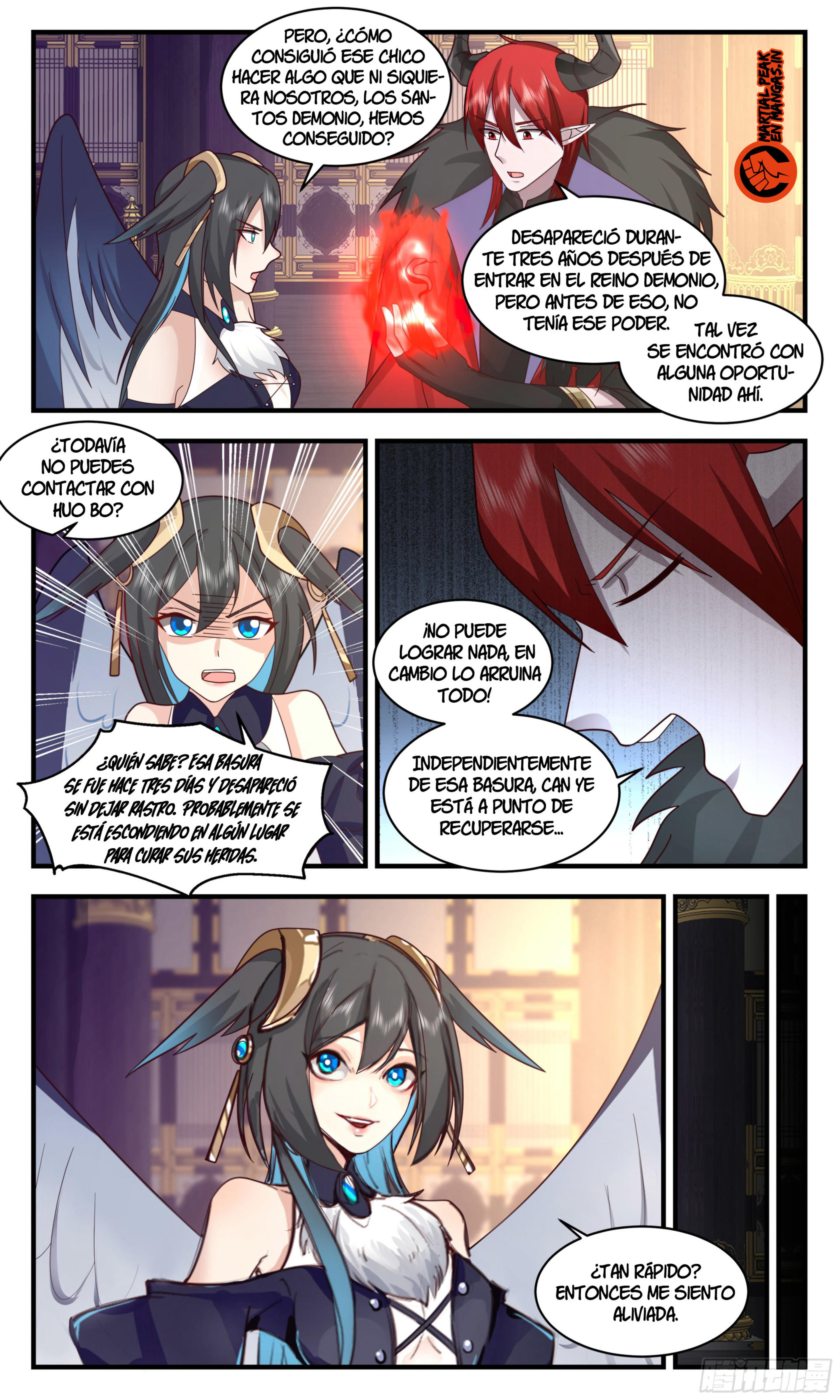 Martial Peak Capítulo 2531 - Página 4 en español