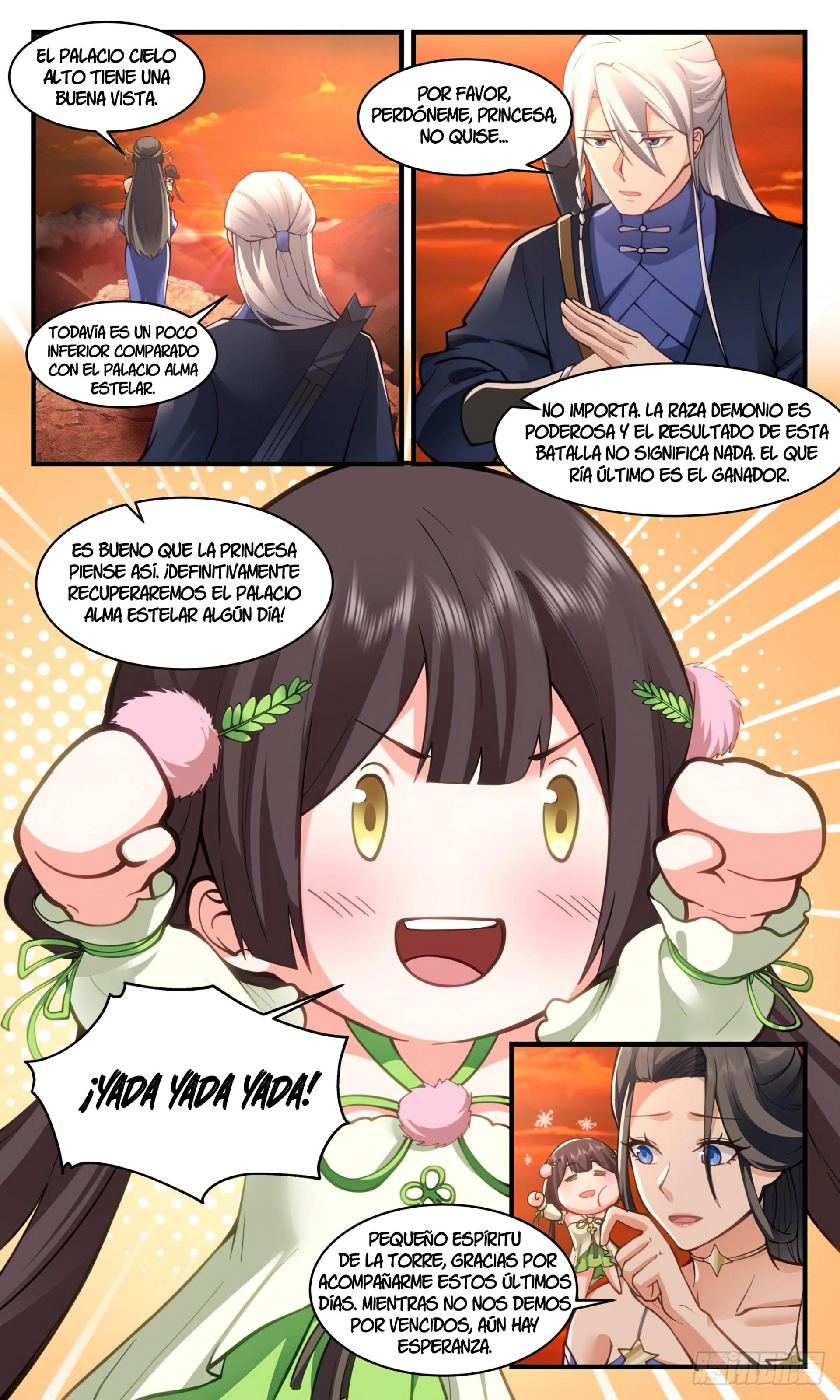 Martial Peak Capítulo 2532 - Página 3 en español