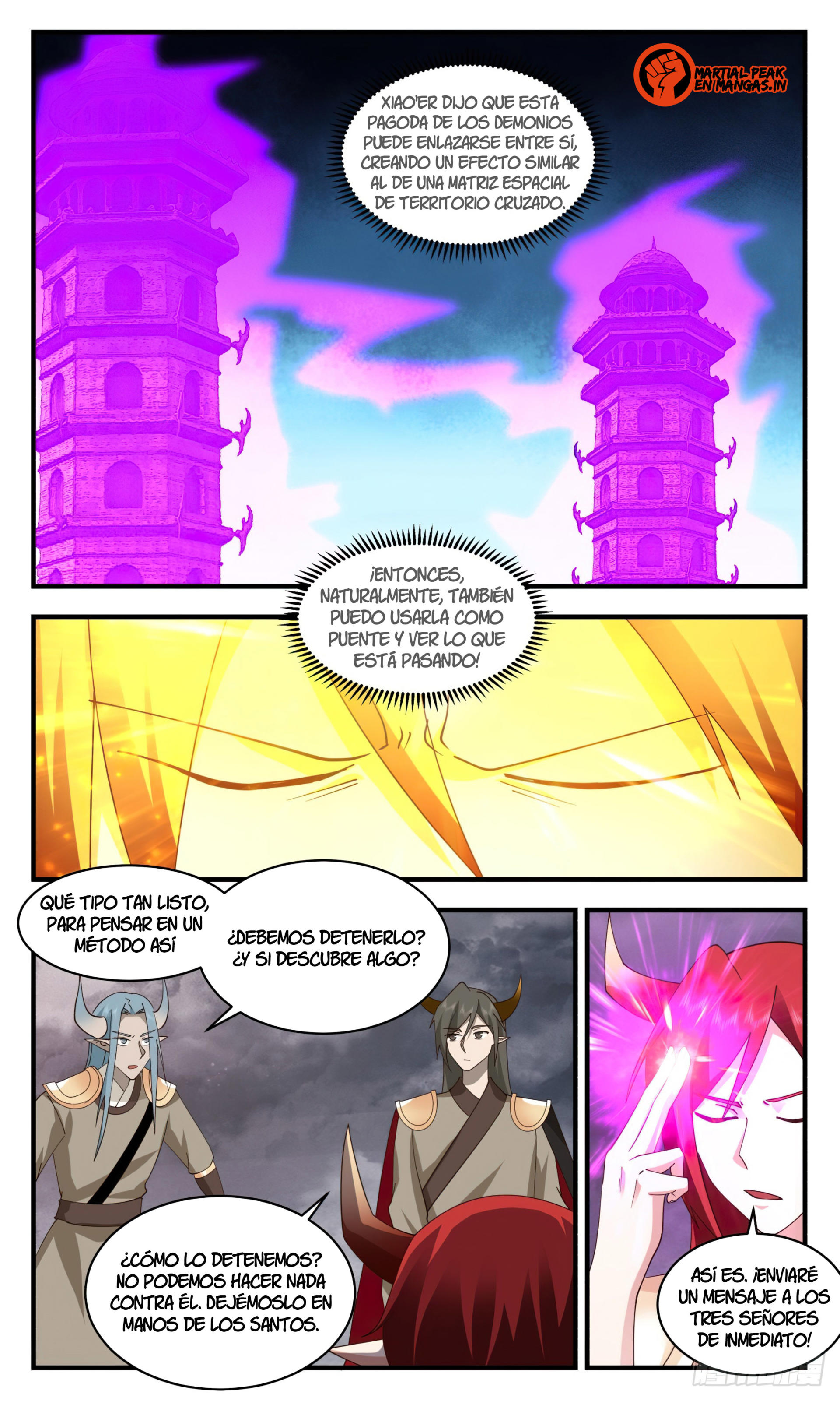 Martial Peak Capítulo 2534 - Página 10 en español