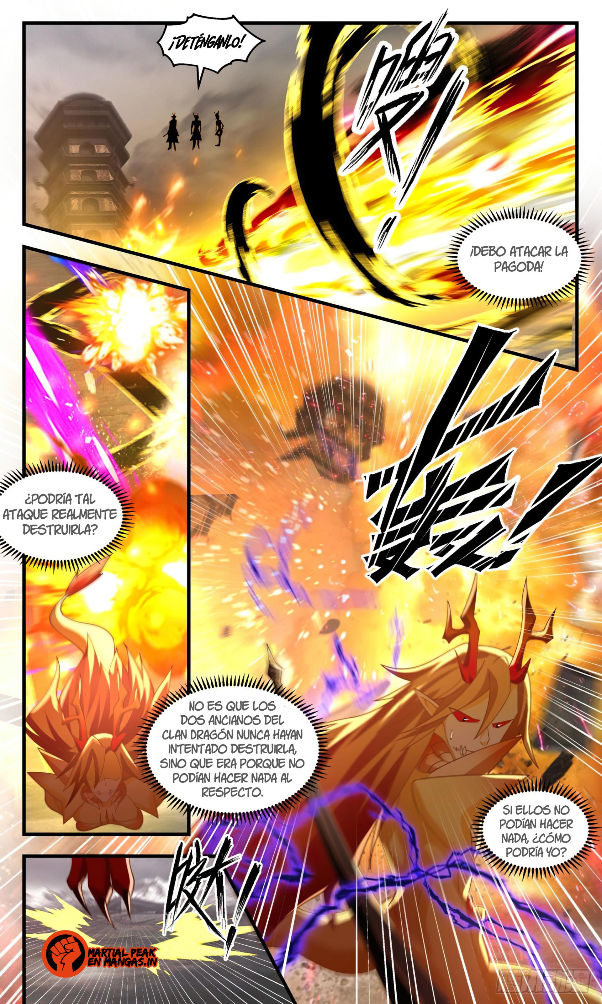 Martial Peak Capítulo 2534 - Página 12 en español