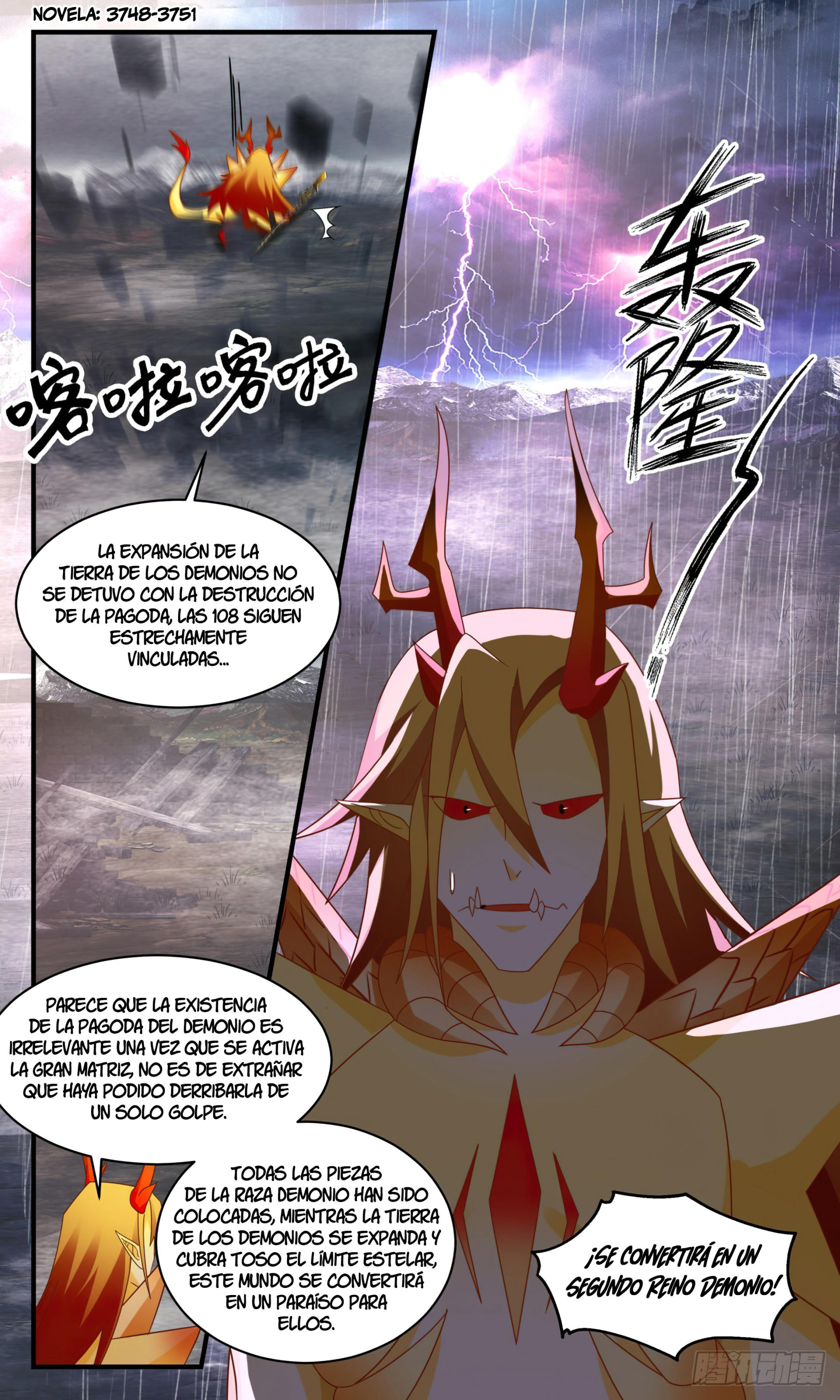 Martial Peak Capítulo 2534 - Página 13 en español