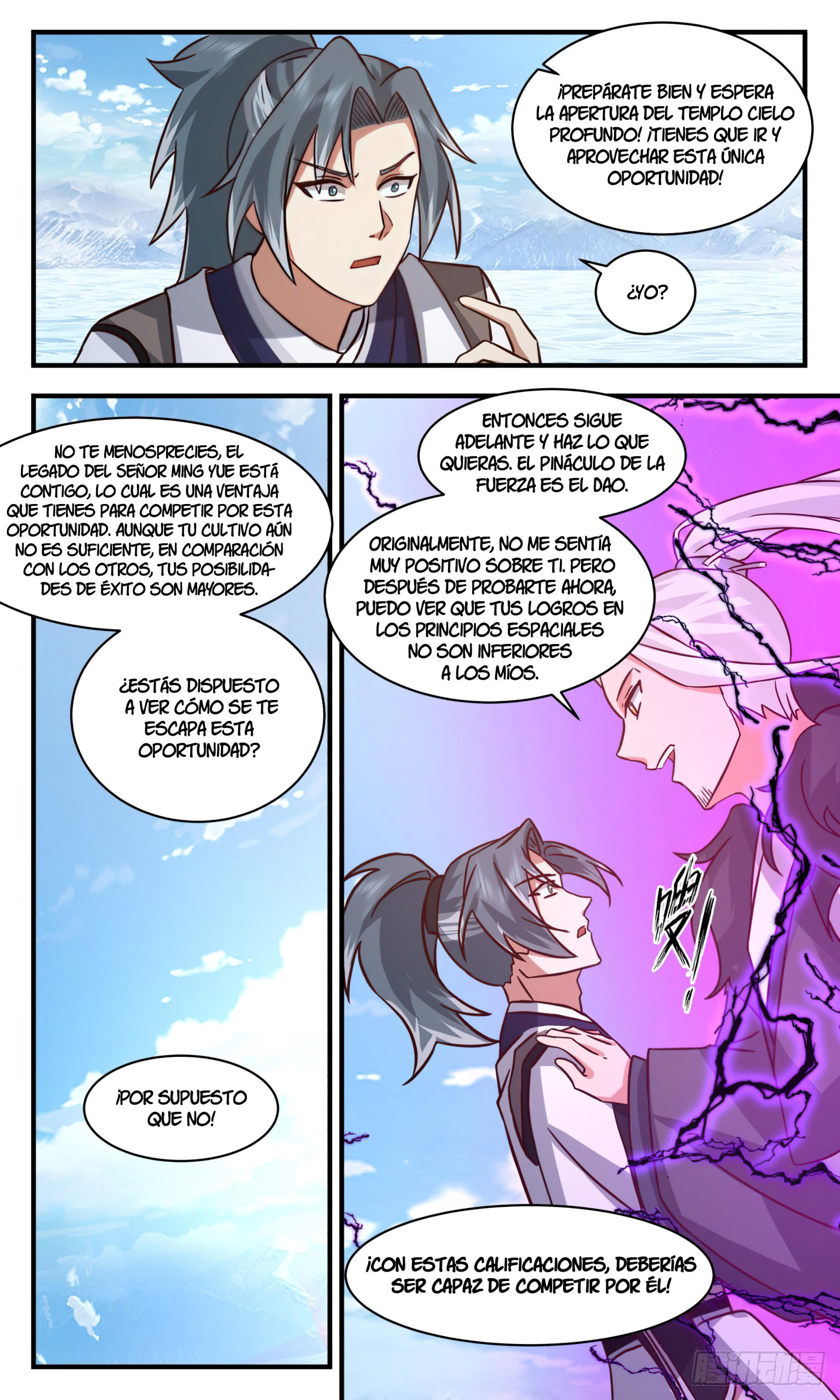 Martial Peak Capítulo 2536 - Página 11 en español