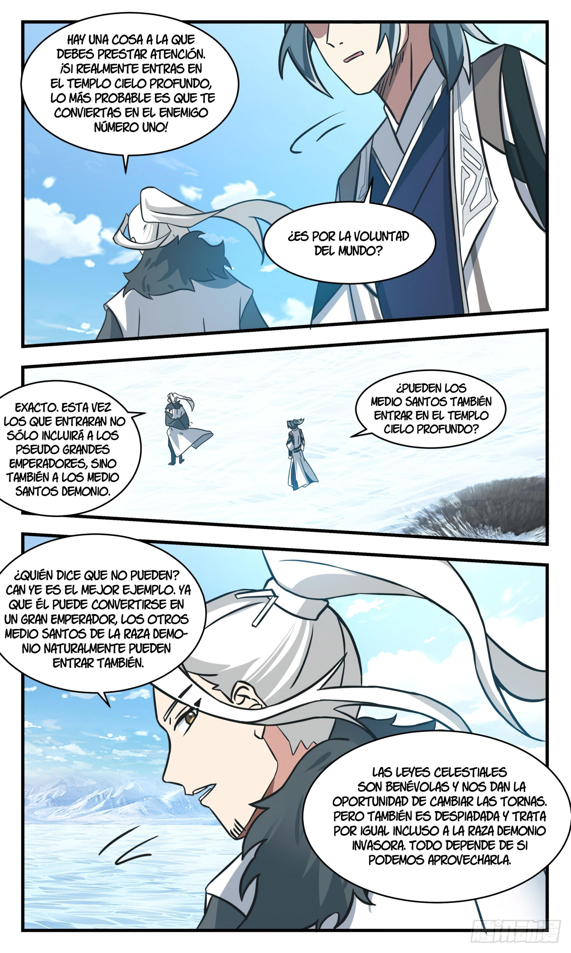 Martial Peak Capítulo 2536 - Página 12 en español