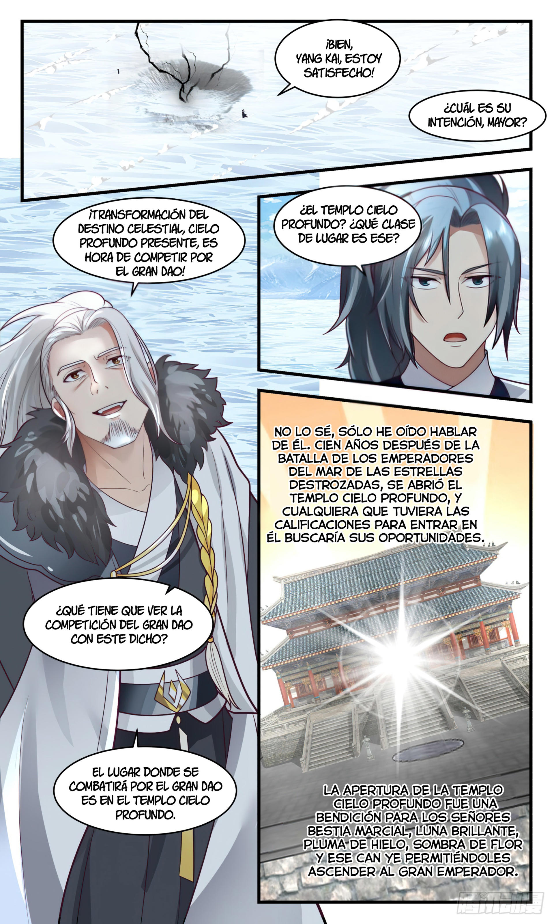 Martial Peak Capítulo 2536 - Página 8 en español